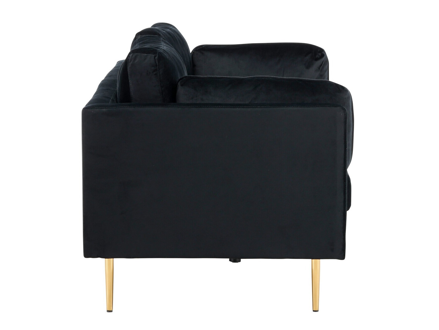 Sofa Dallas 101 (Crna + Zlatno)