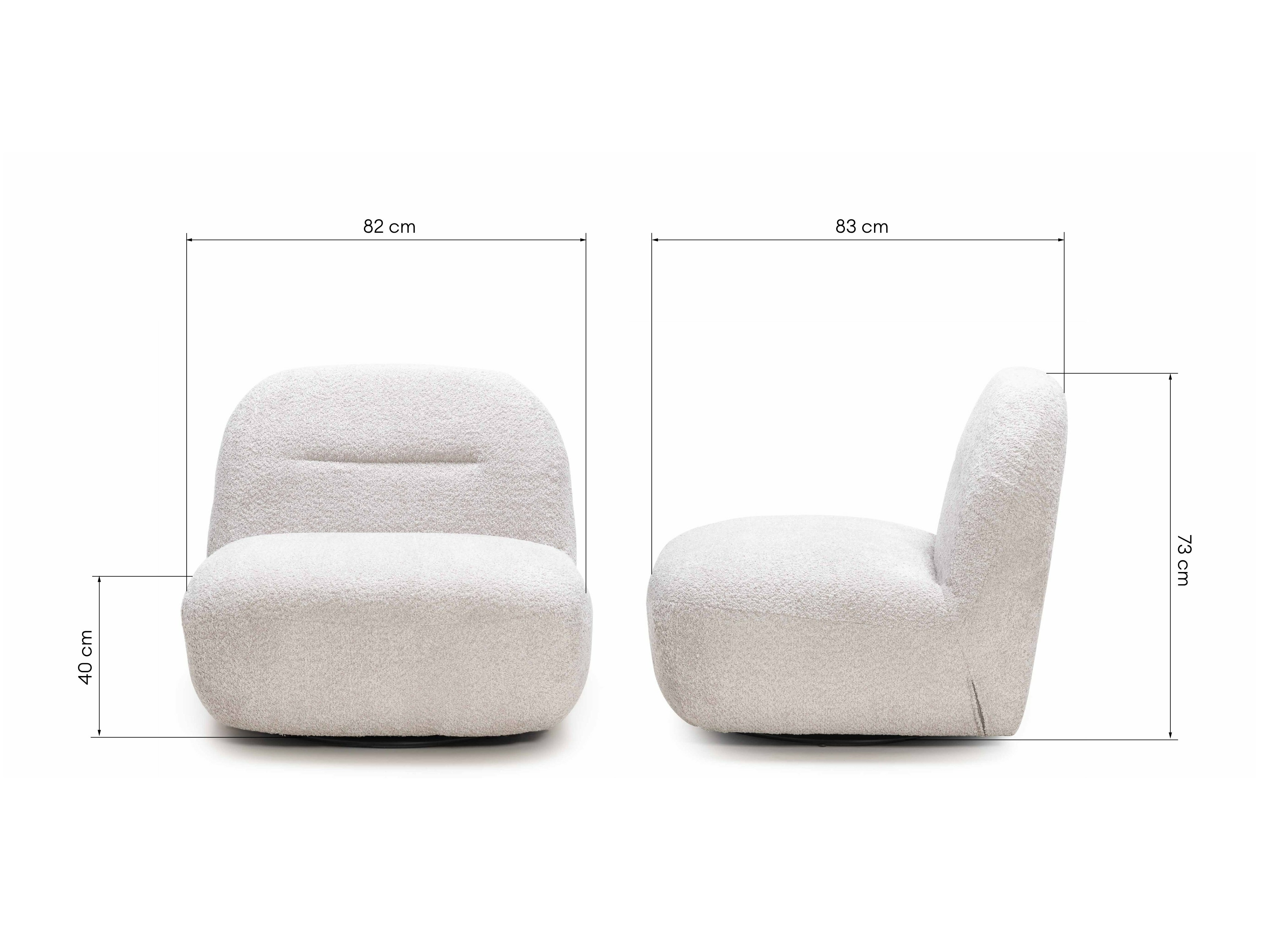 Fotelja Burleson 444 (Taupe)