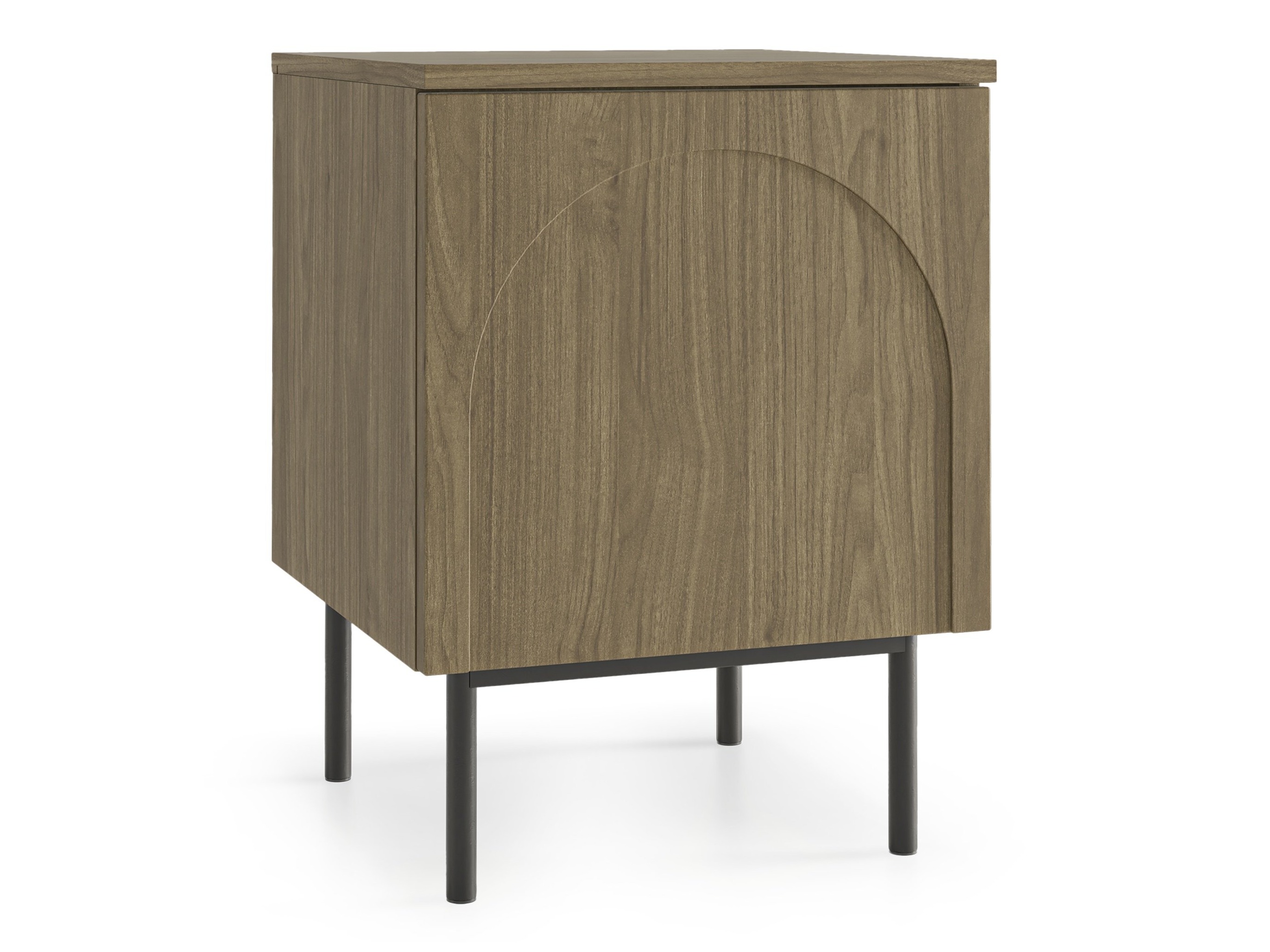 Noćni ormarić Burleson 109 (Orah)