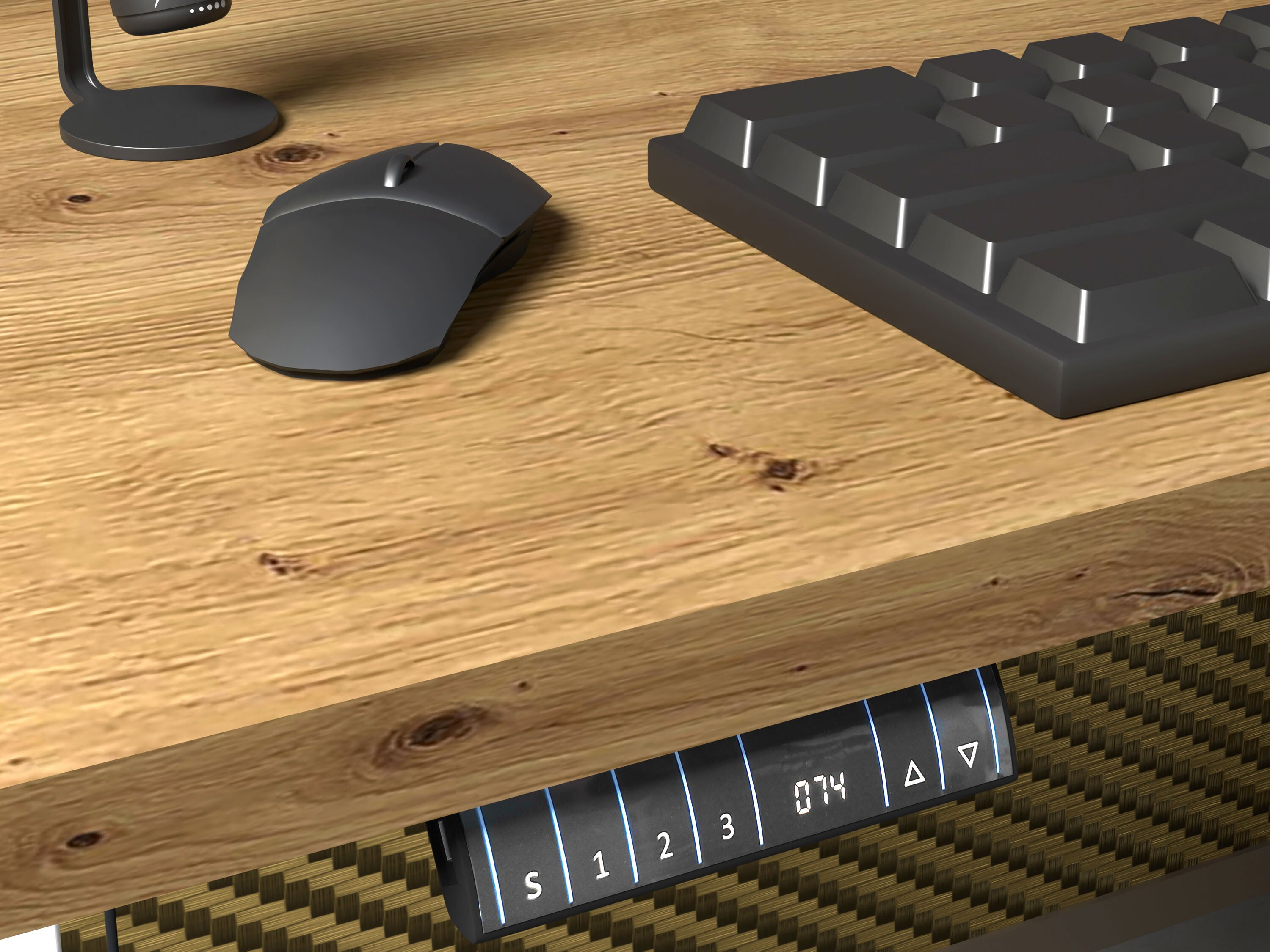 Radni stol podesiv po visini Buffalo 184 (Bijela)