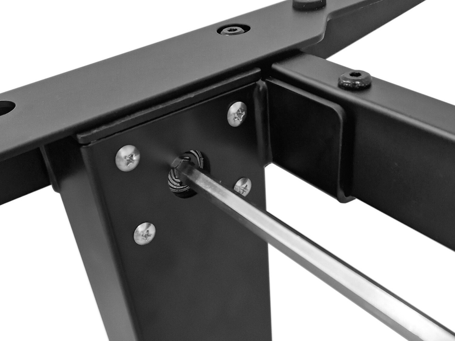 Radni stol podesiv po visini Buffalo 184 (Crna)