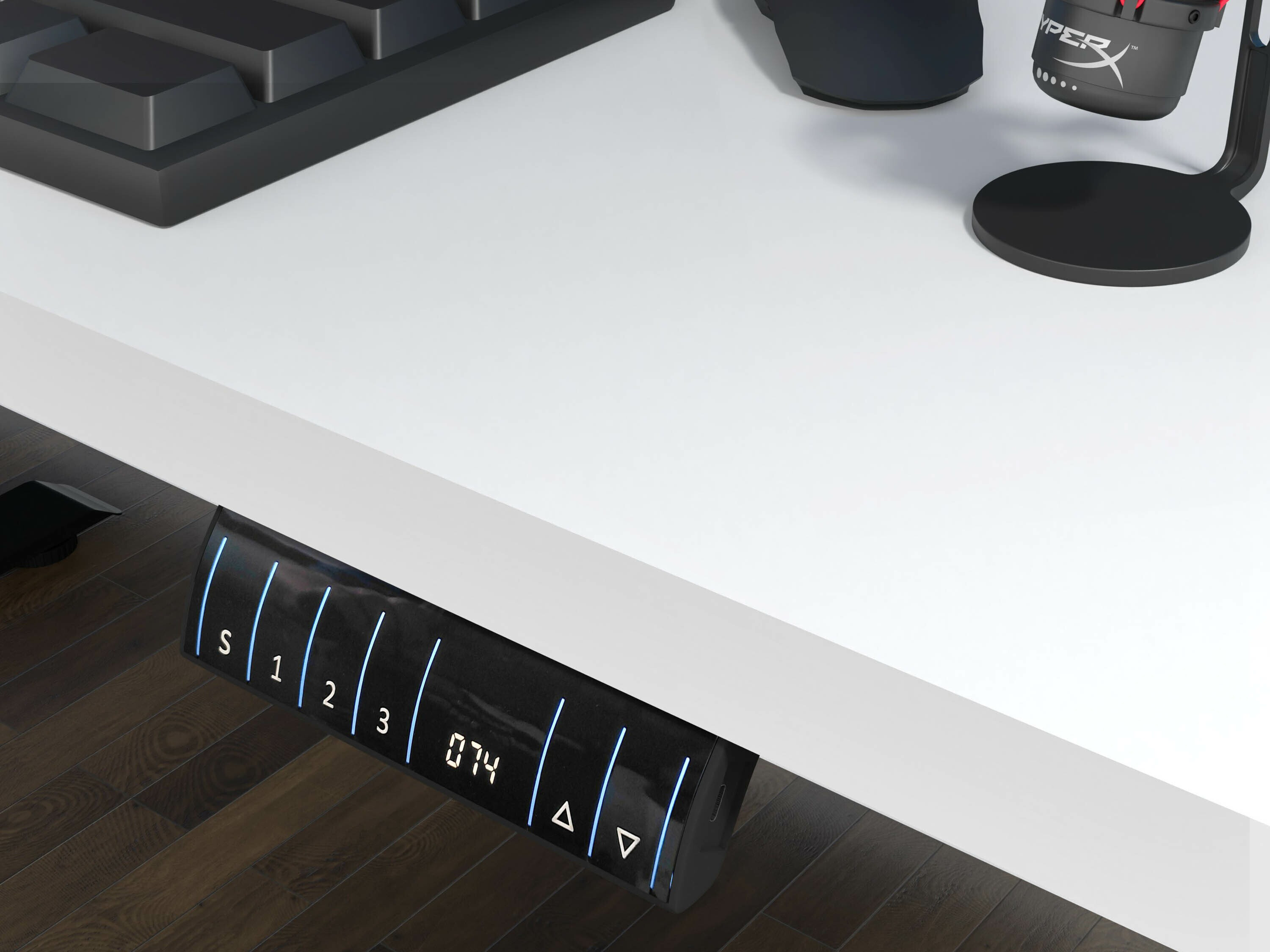 Radni stol podesiv po visini Buffalo 184 (Crna)