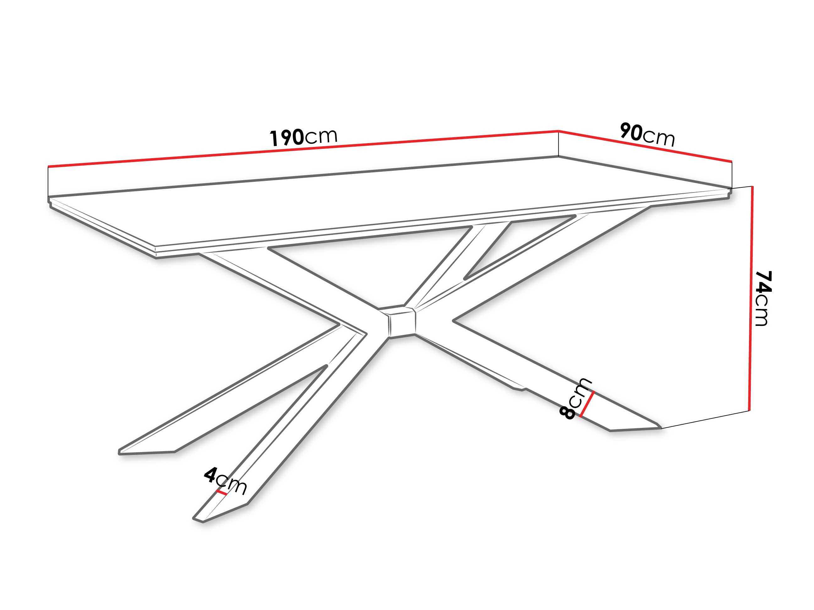 Stol Goodyear 135 (Hrast Wotan)