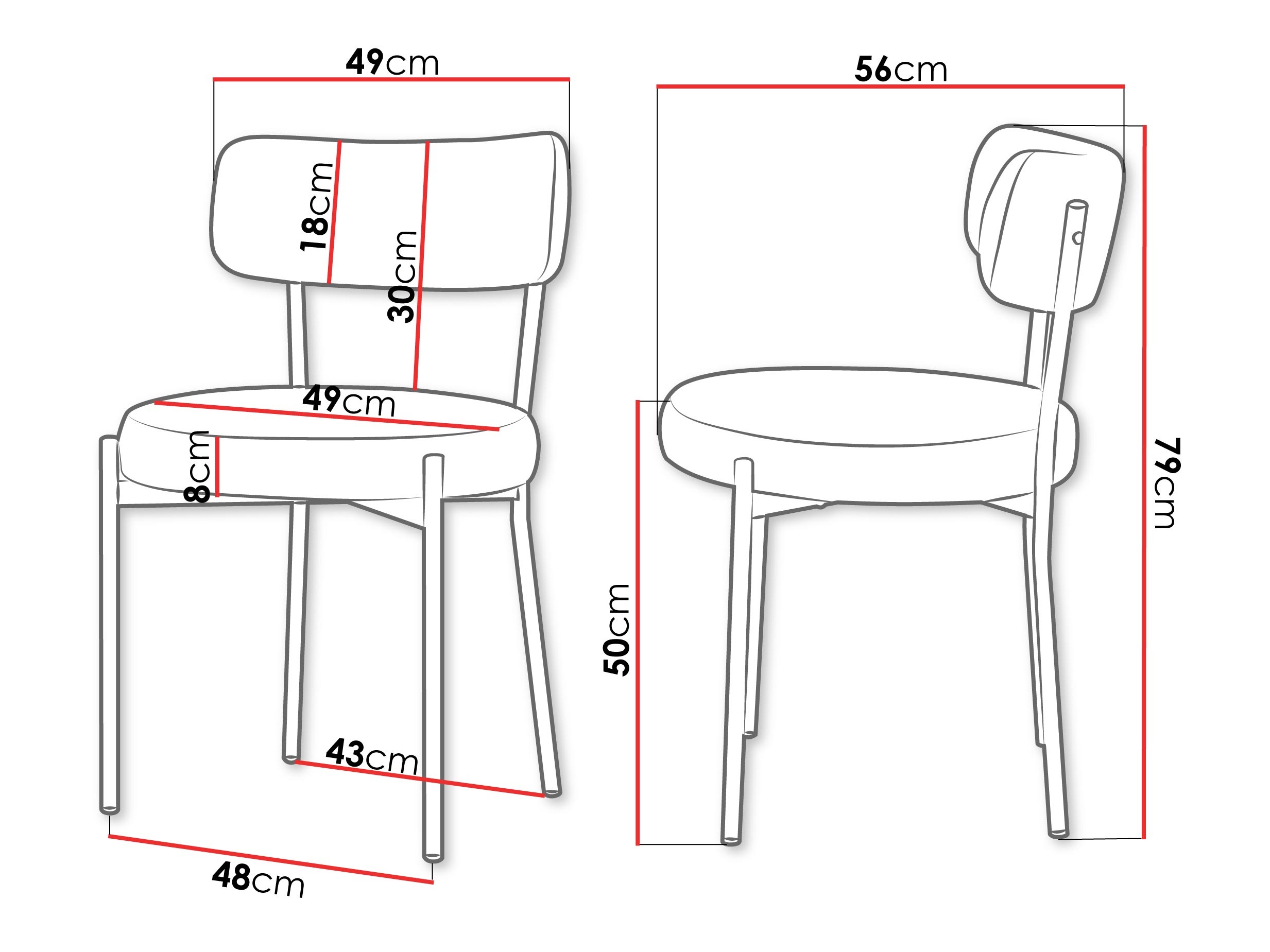 Stolica Comfivo 470 (Krem)