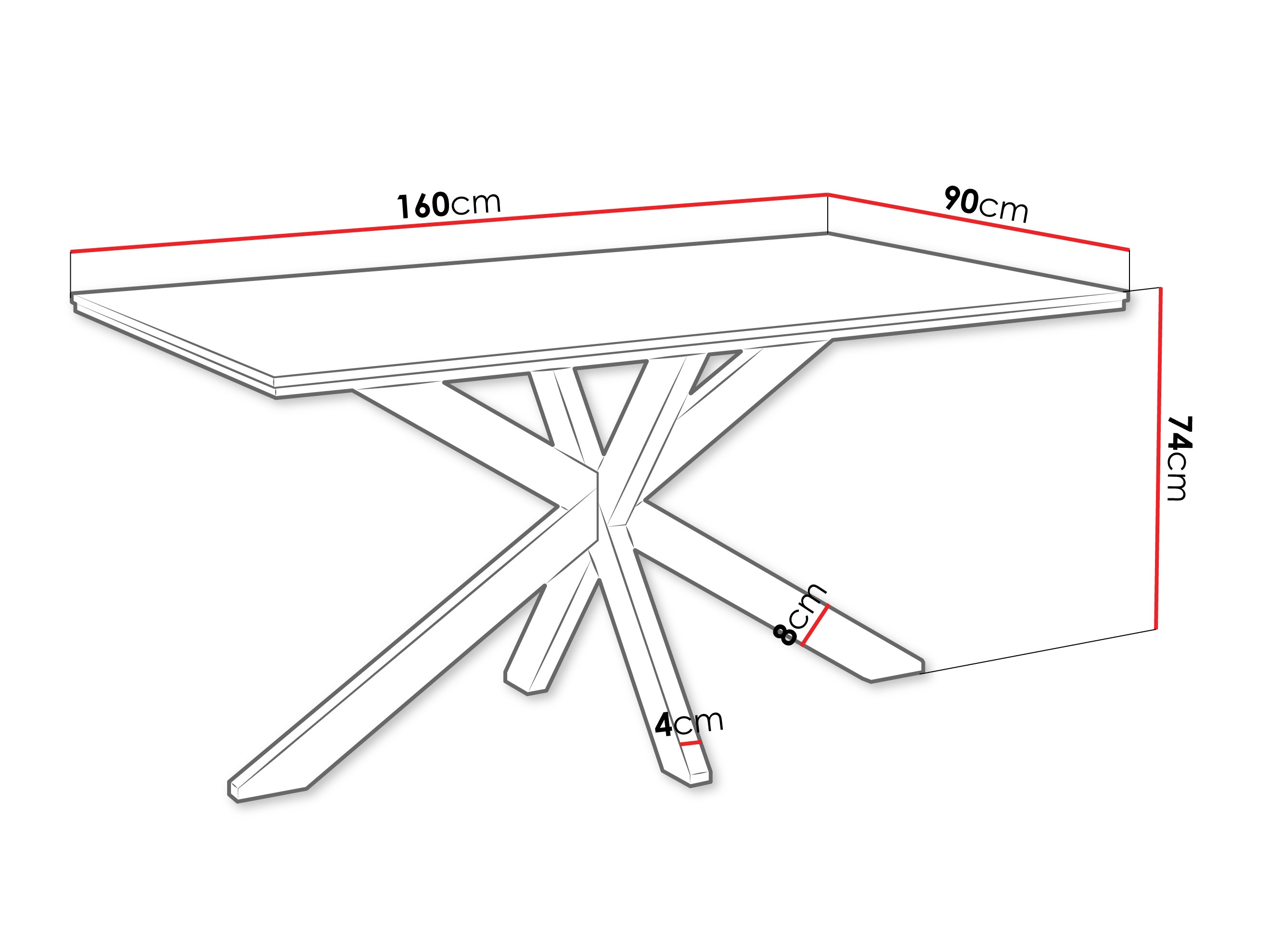 Stol Goodyear 136 (Hrast Wotan)