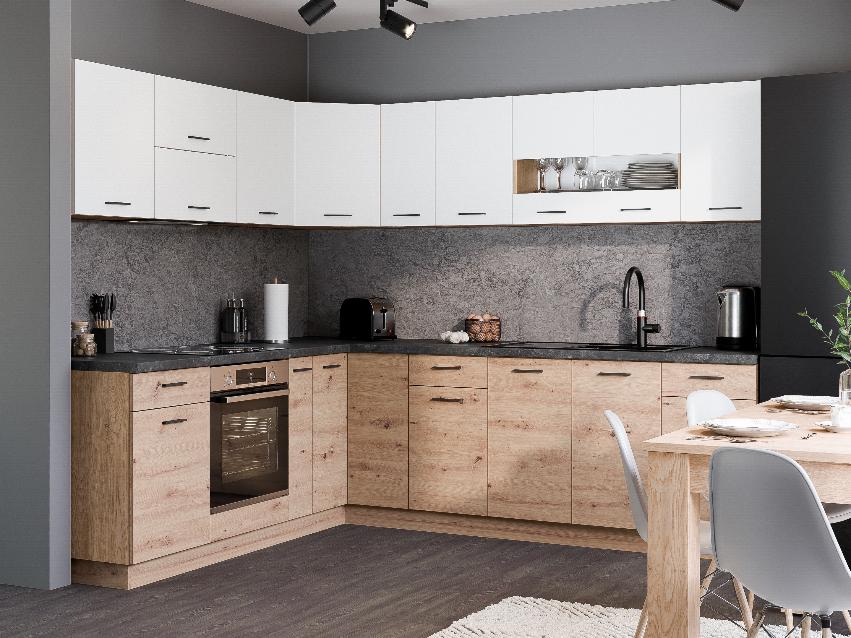 Modularan zidni ormarić Ati 157