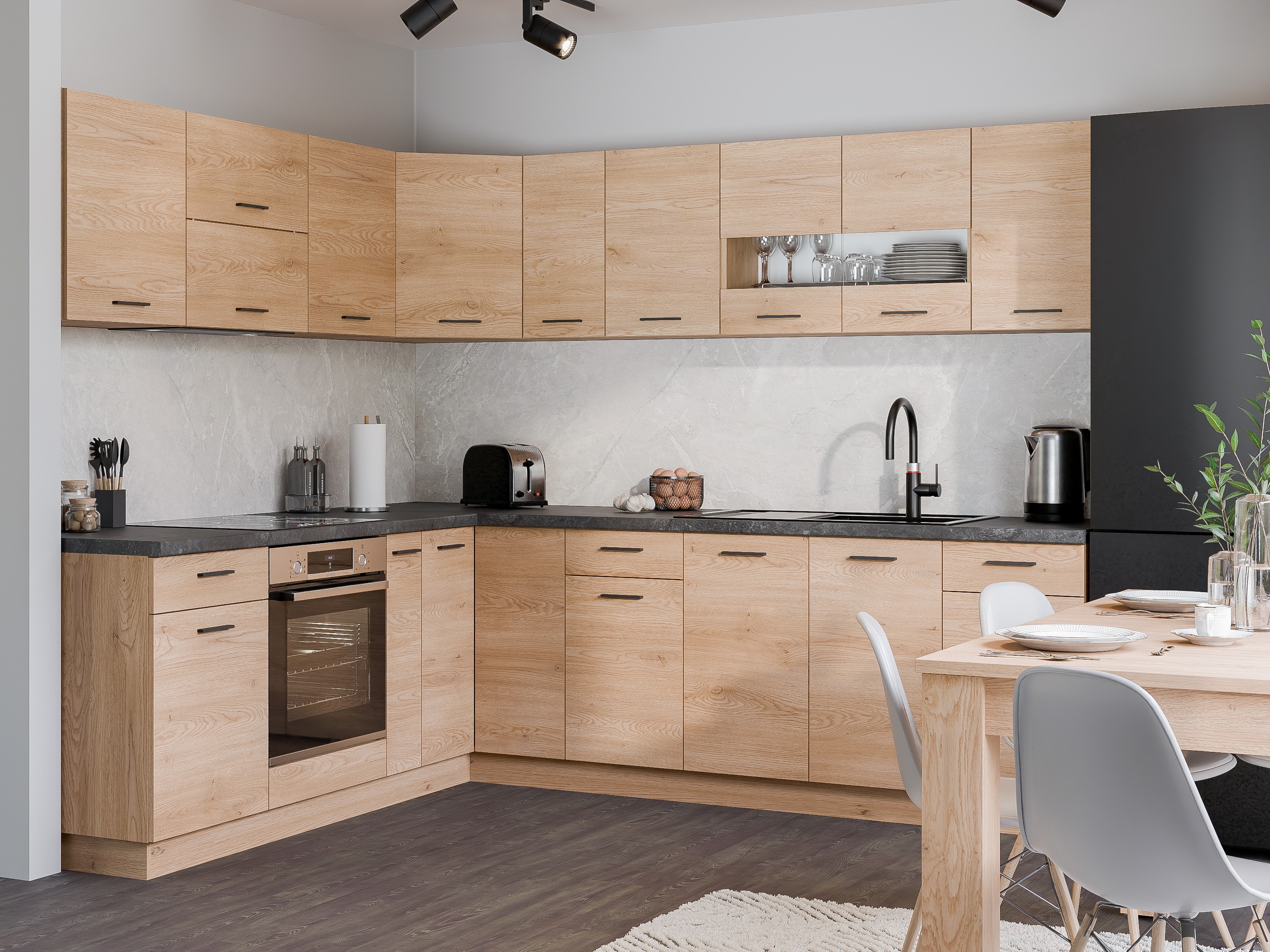 Modularan kutni ormarić Ati Torro 124