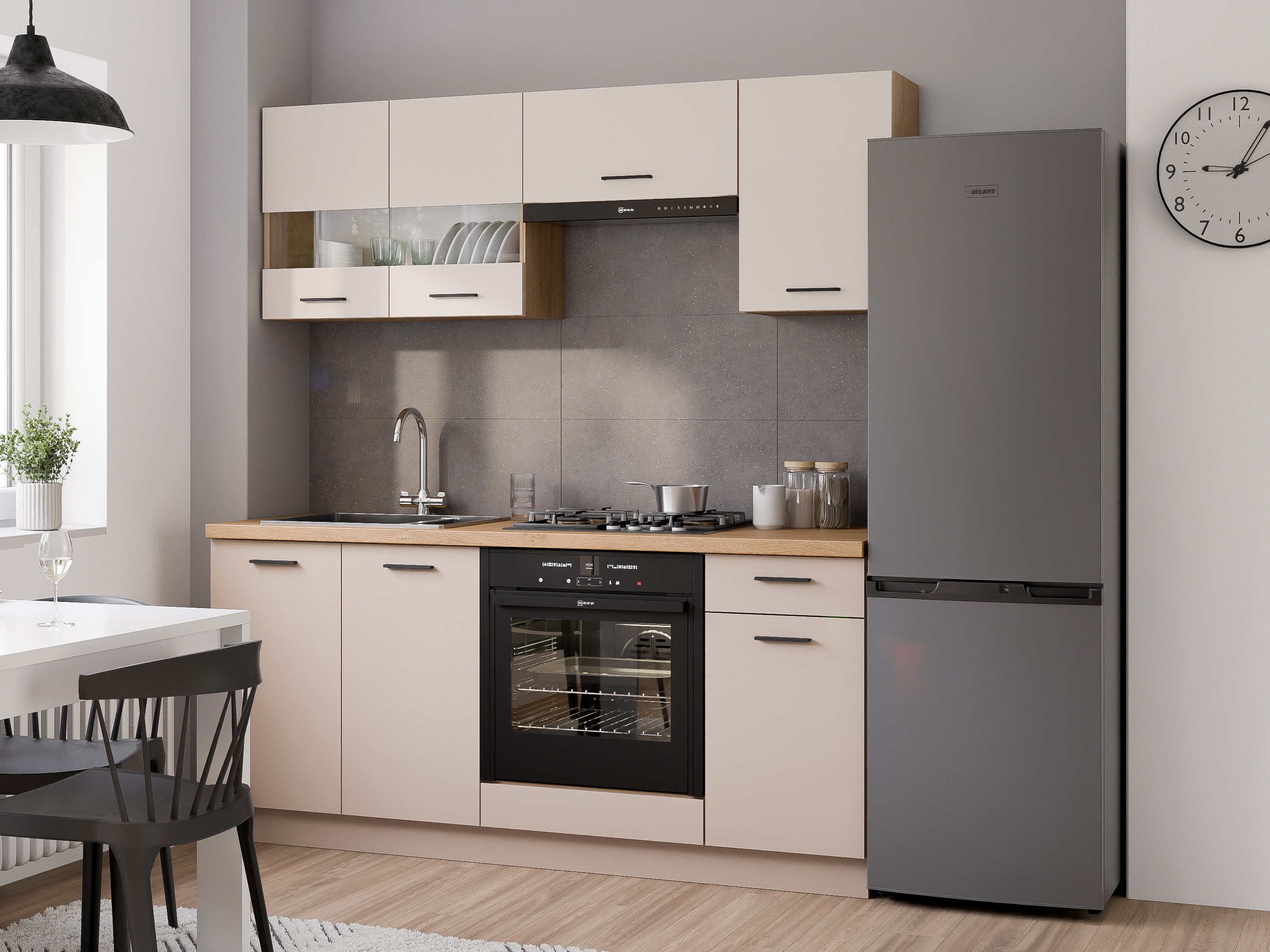 Modularni ormarić s ladicom i vratima Ati Cashmere 116