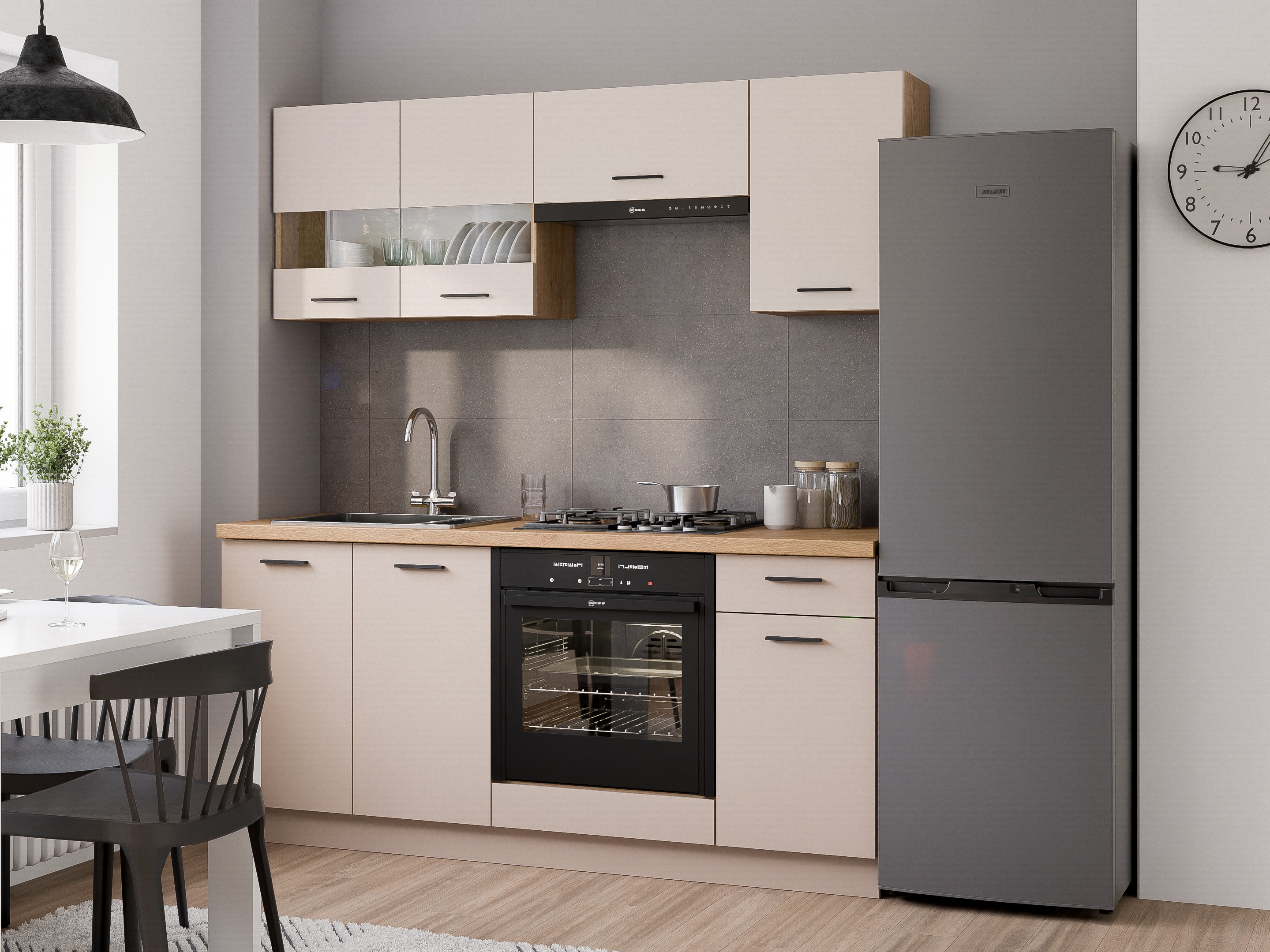 Modularni ormarić za sudoper s vratima Ati Cashmere 118