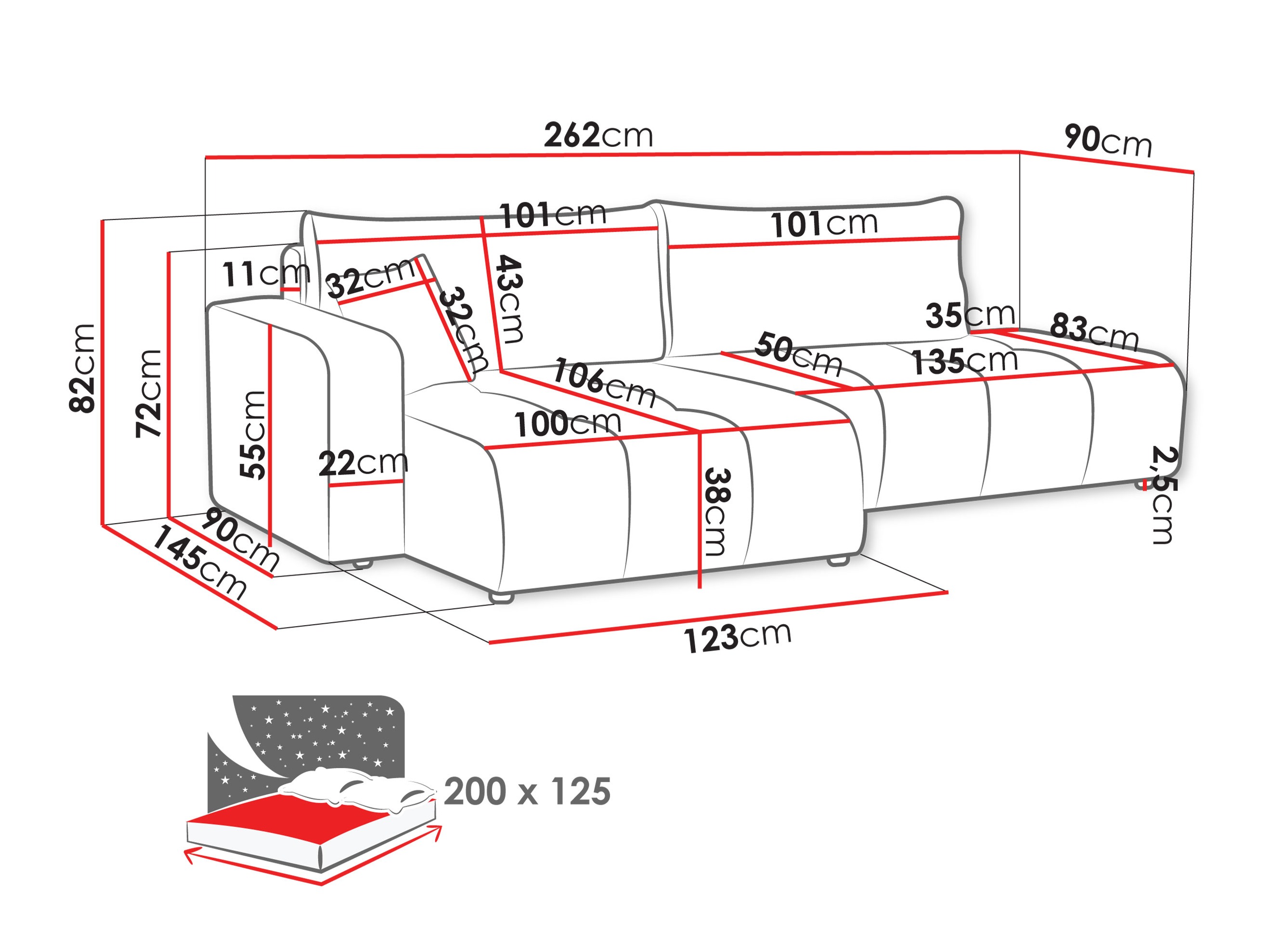 Kutna garnitura Comfivo Laurus III (Velo 621)