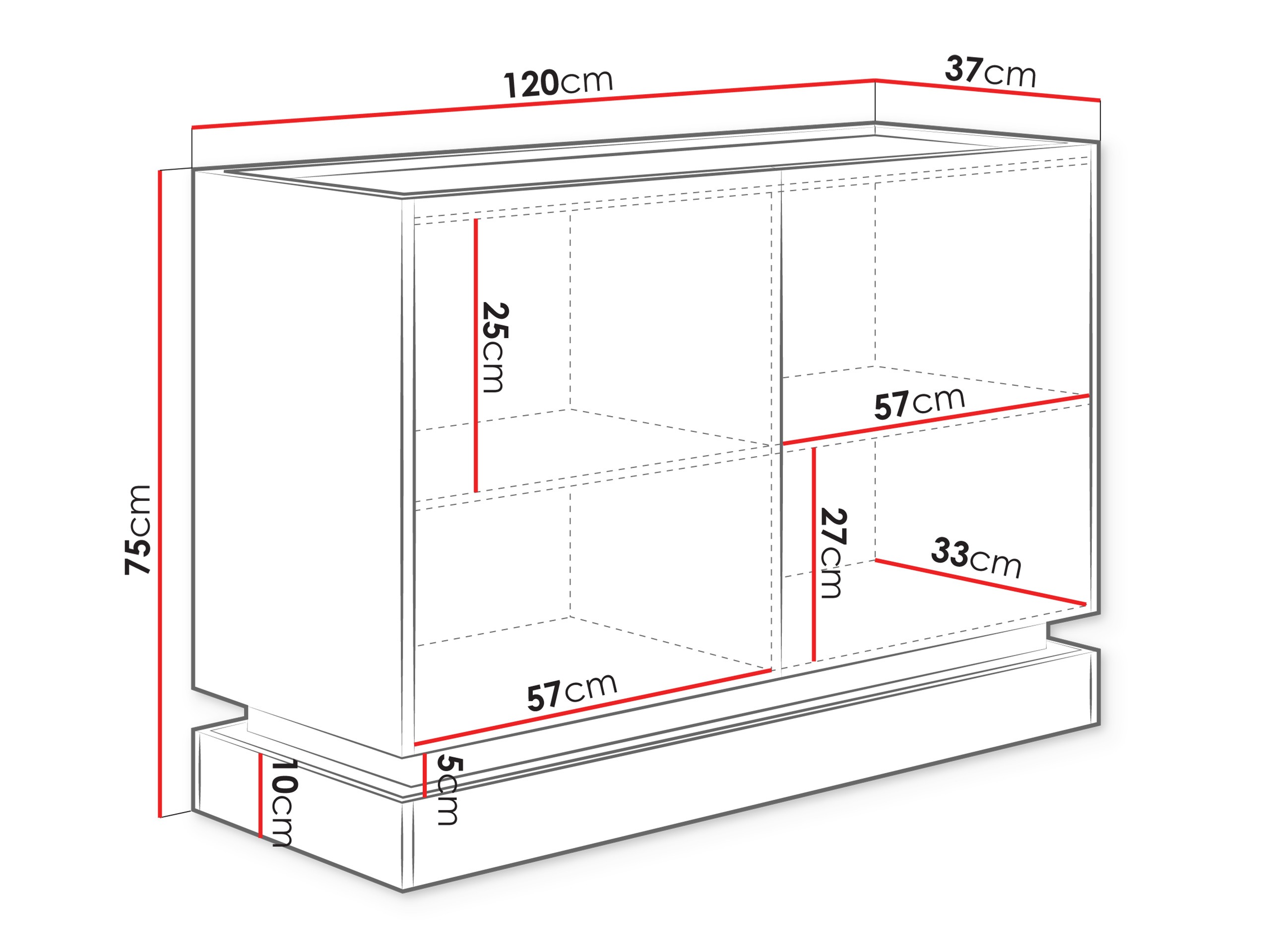 Ormarić Comfivo Tilia (Svijetlo smeđa + Hrast)
