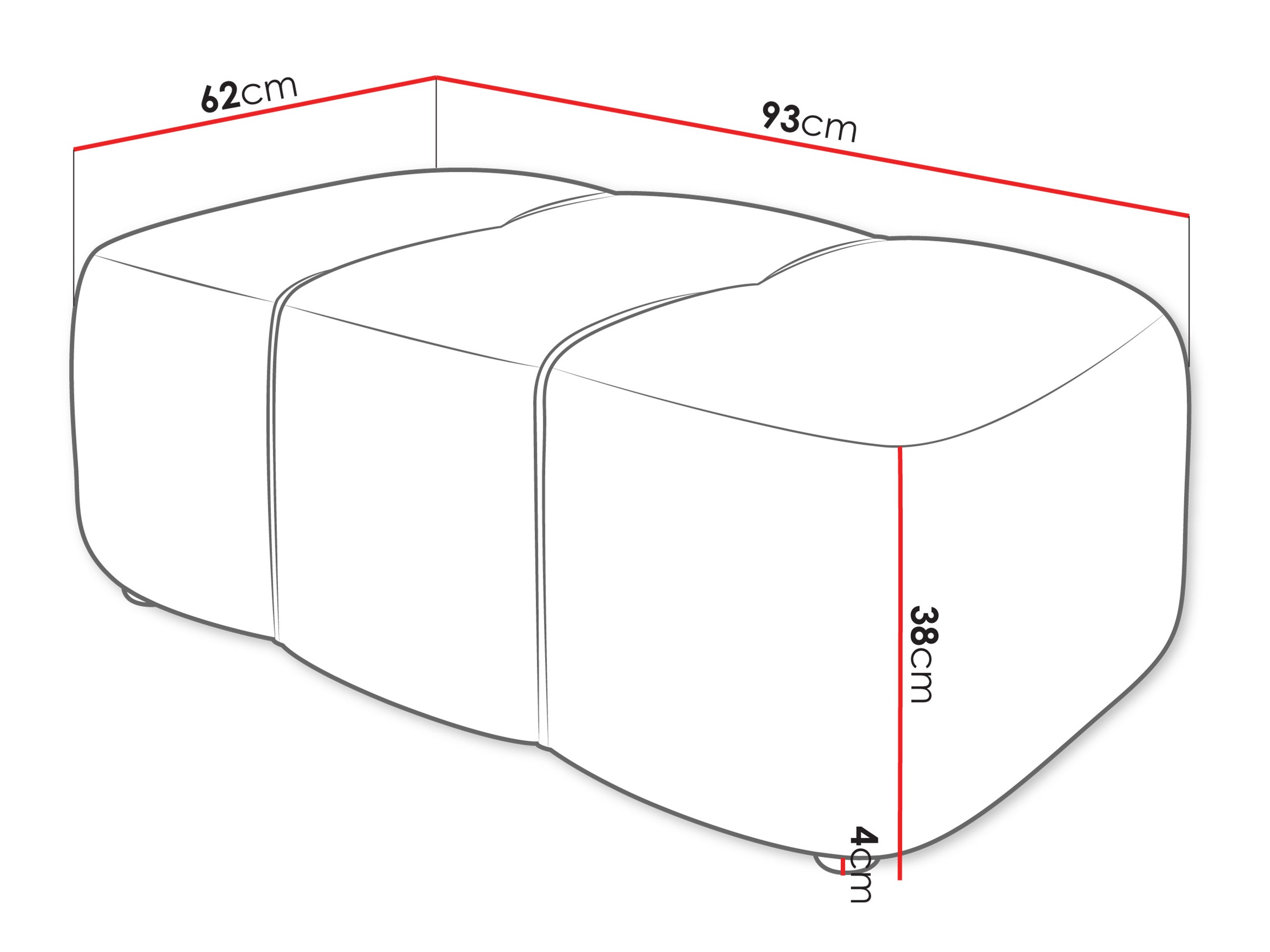 Tapecirana klupa Comfivo 472 (Velo 621)
