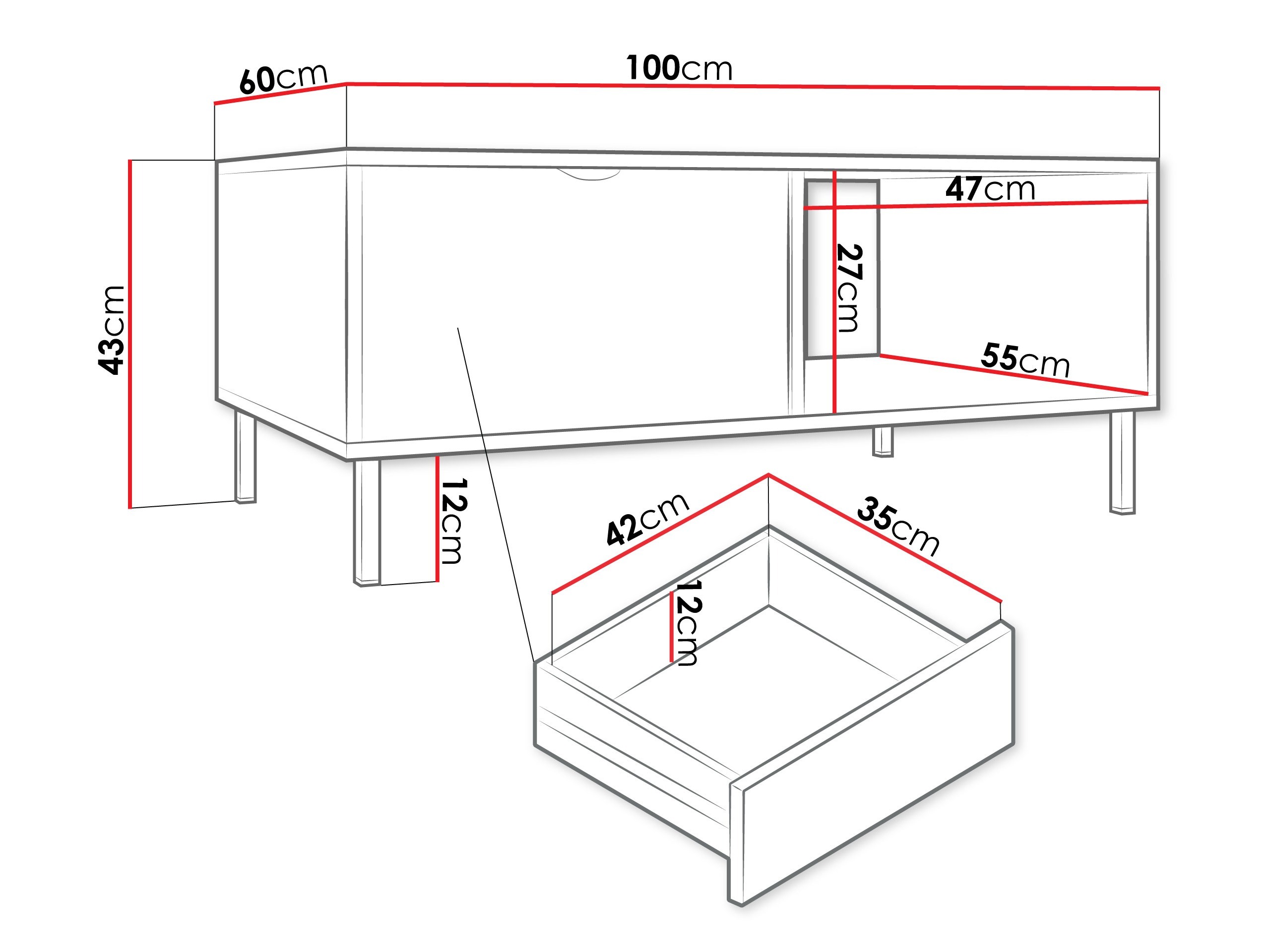 Stolić za kavu Comfivo Elblare 103