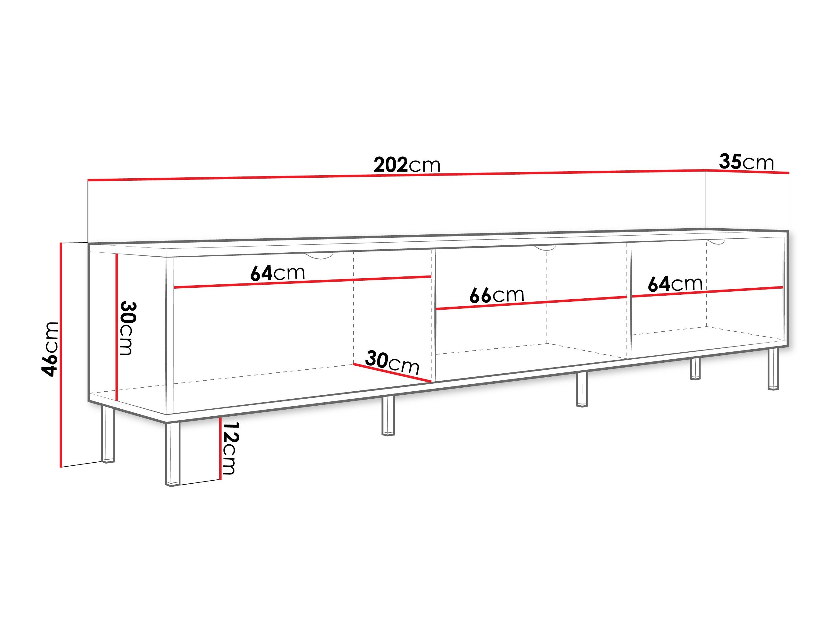 TV stol Comfivo Elblare I