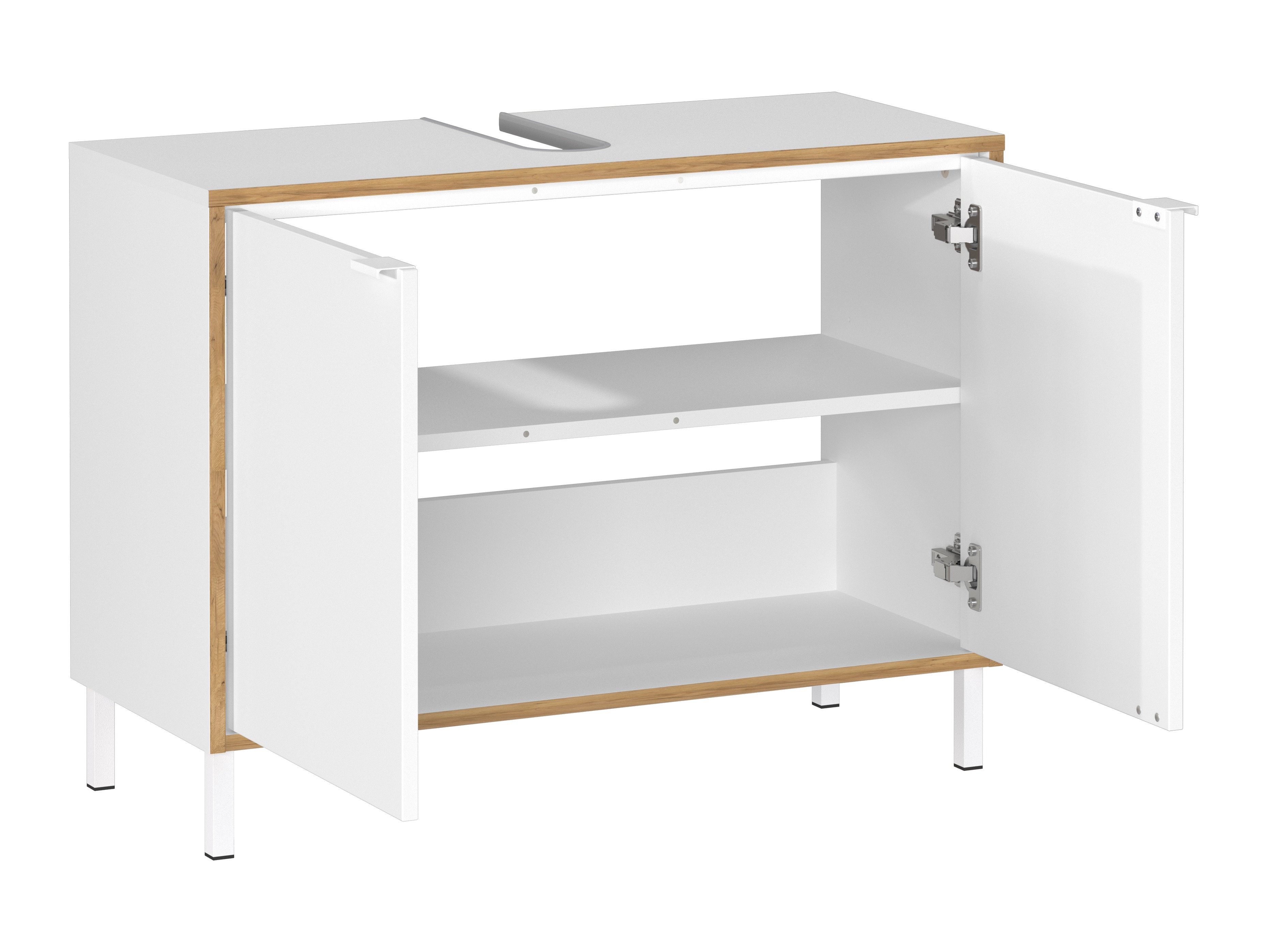 Samostojeći kupaonski ormarić za umivaonik Fenetro 100