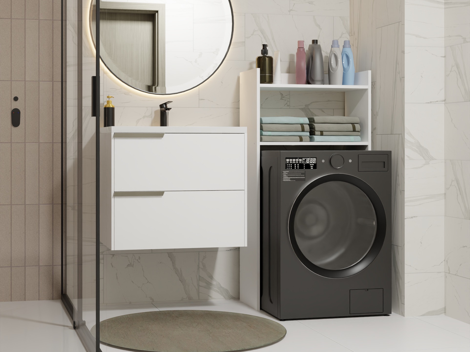 Kupaonska polica Servou 103