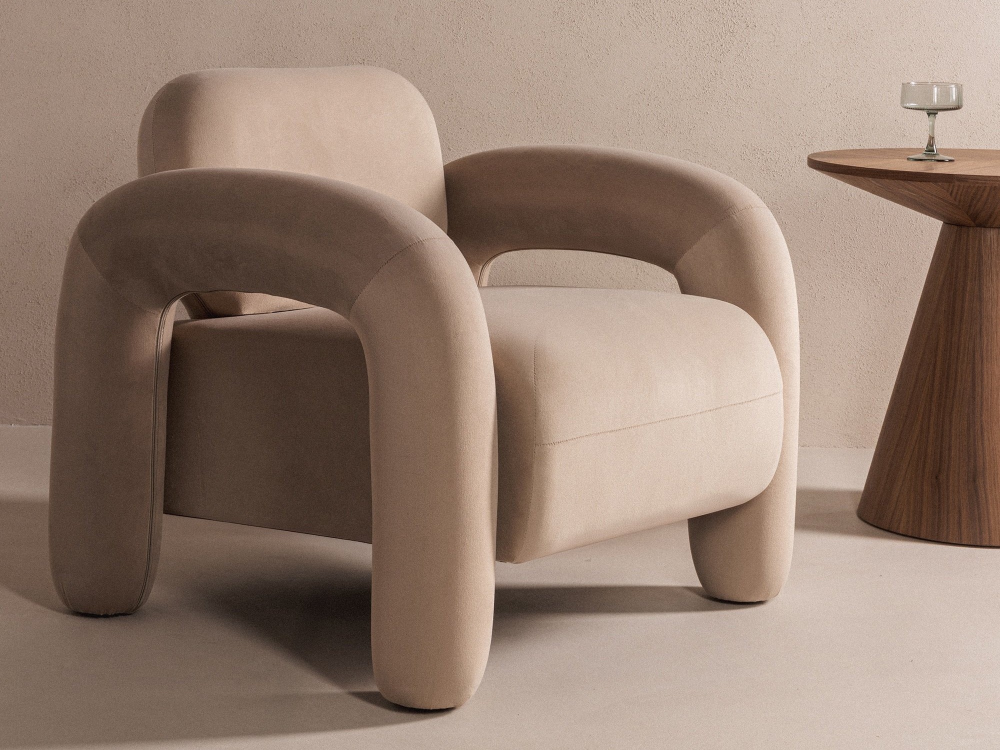 Fotelja Burleson 465 (Bež)