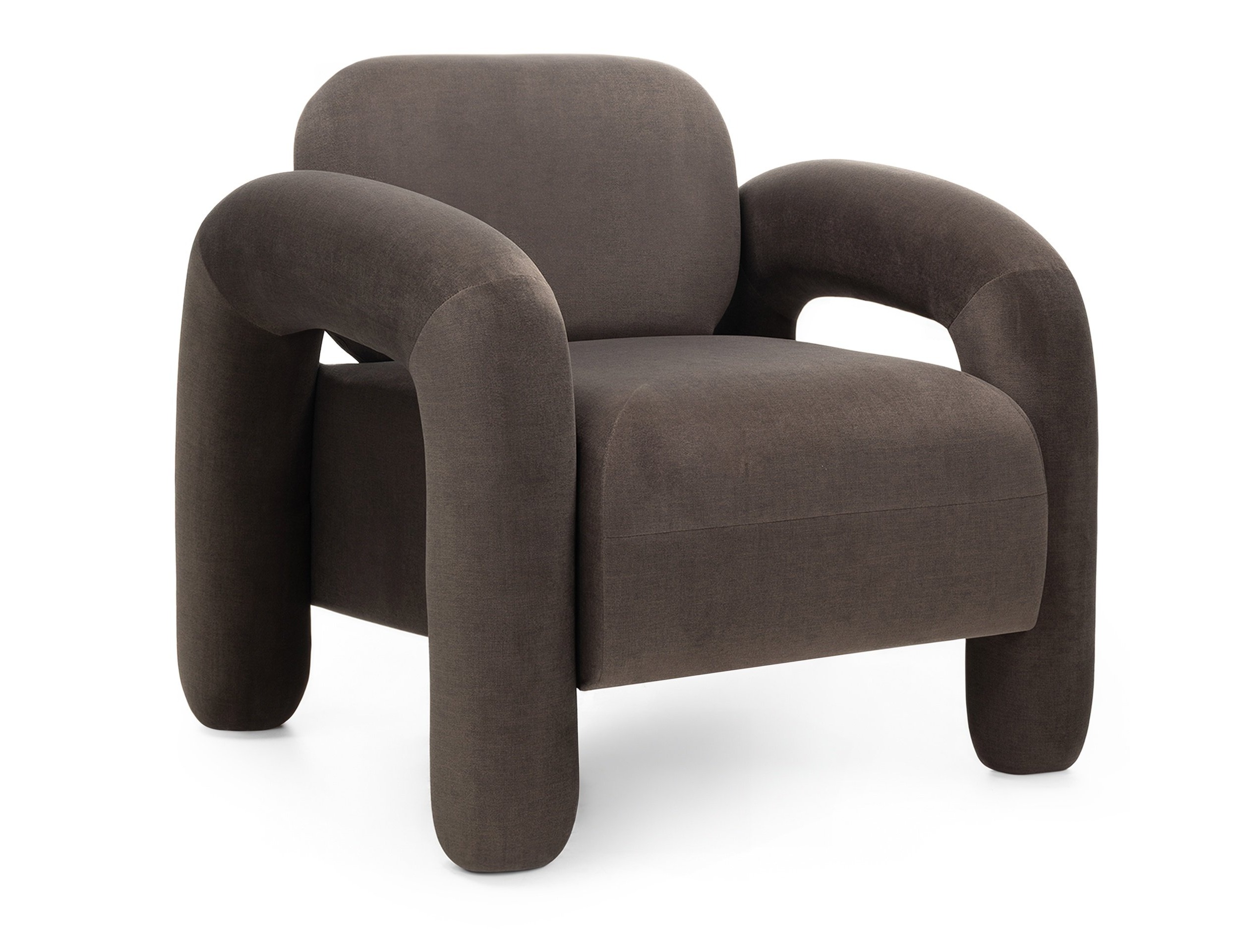 Fotelja Burleson 465 (Smeđa)