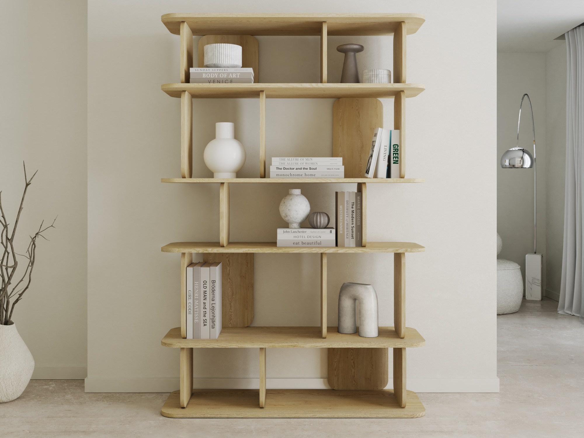 Polica Burleson 463 (Hrast Torro)