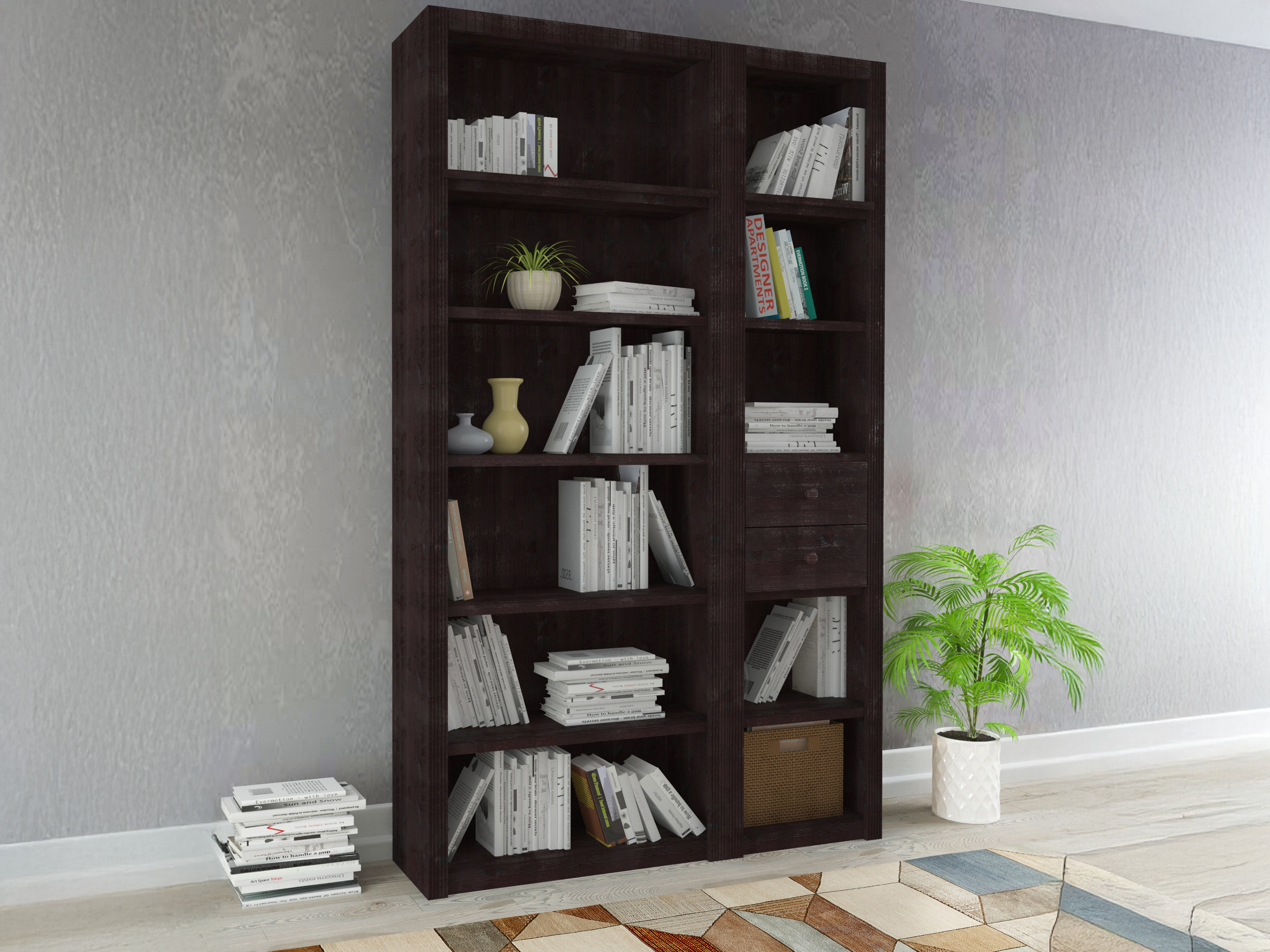 Set polica Orlmara 105 (Havana hrast)