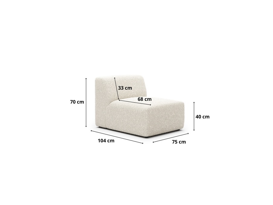Modularna fotelja Romenoi 106 (Centaur 01)