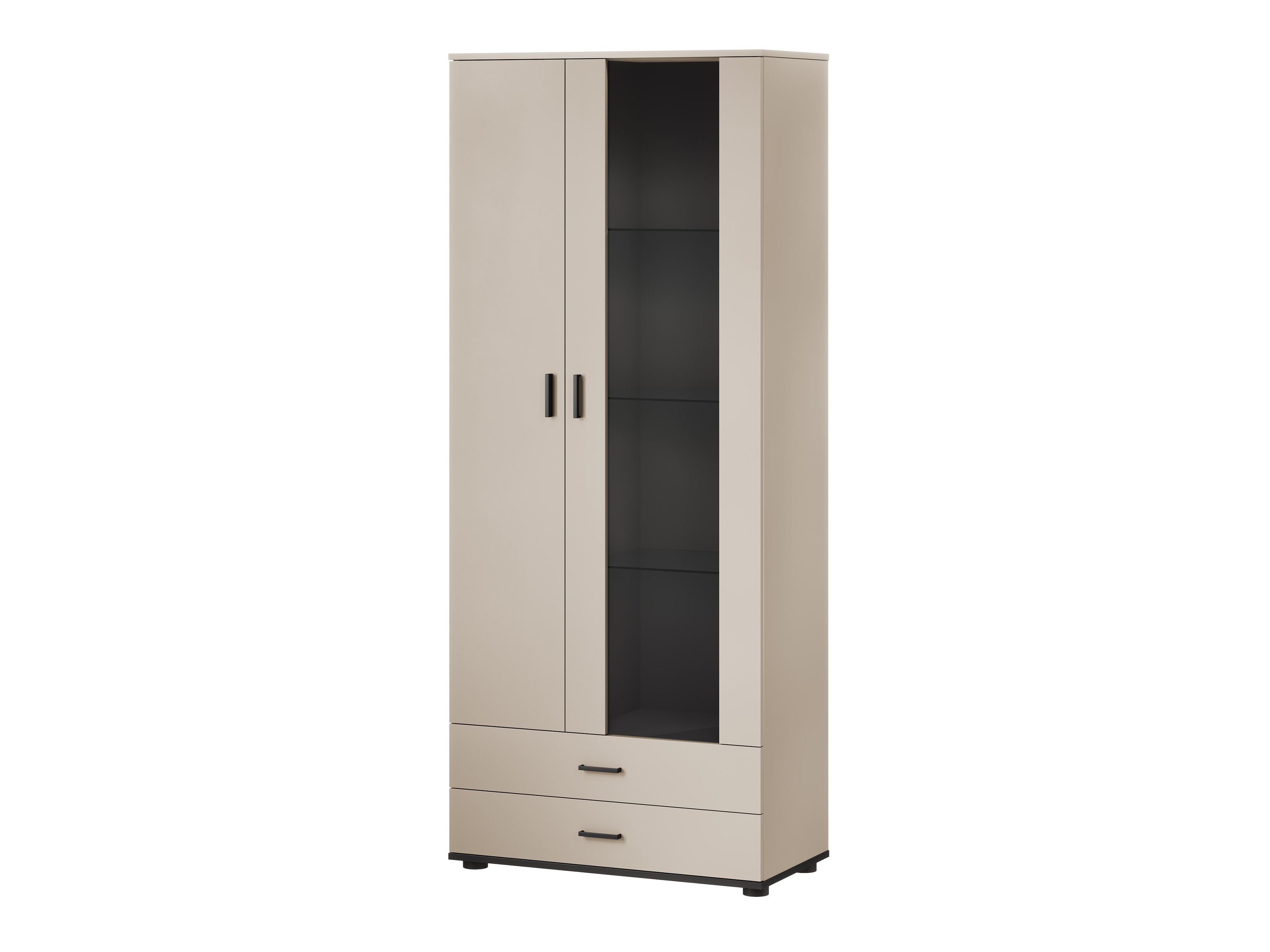 Polica Tornola 105 (Kašmir + Crna)