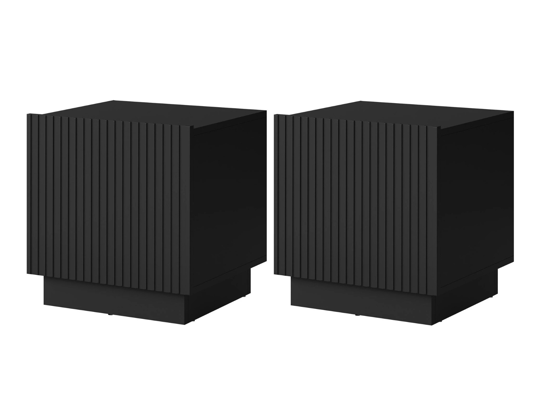 Set noćnih ormarića Lusonu 105 (Crna)