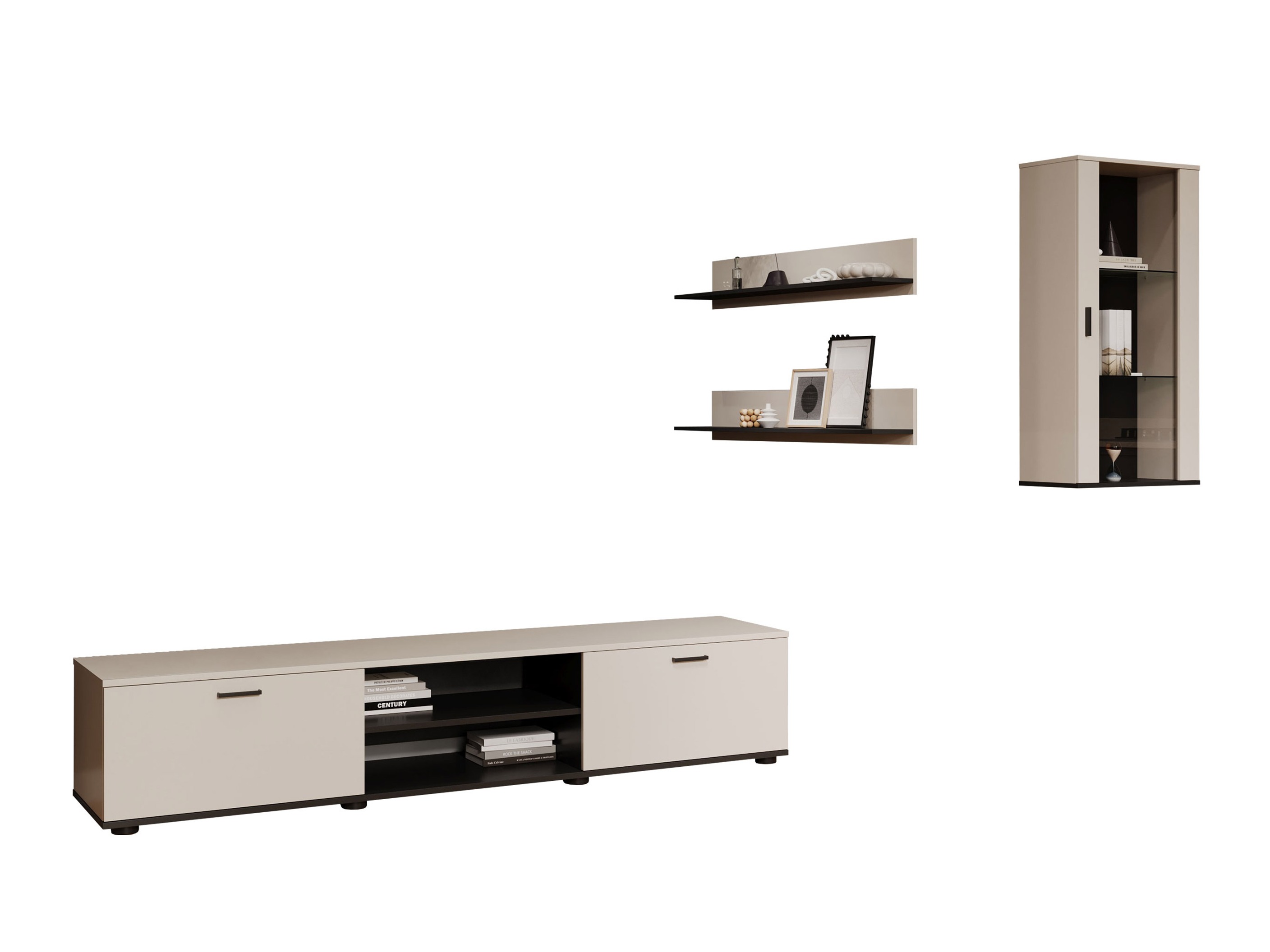 Set za dnevni boravak Tornola 113 (Kašmir + Crna)