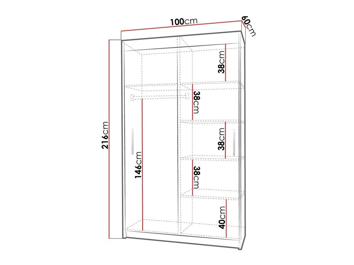 Ormar SC8904 s manjim nepravilnostima