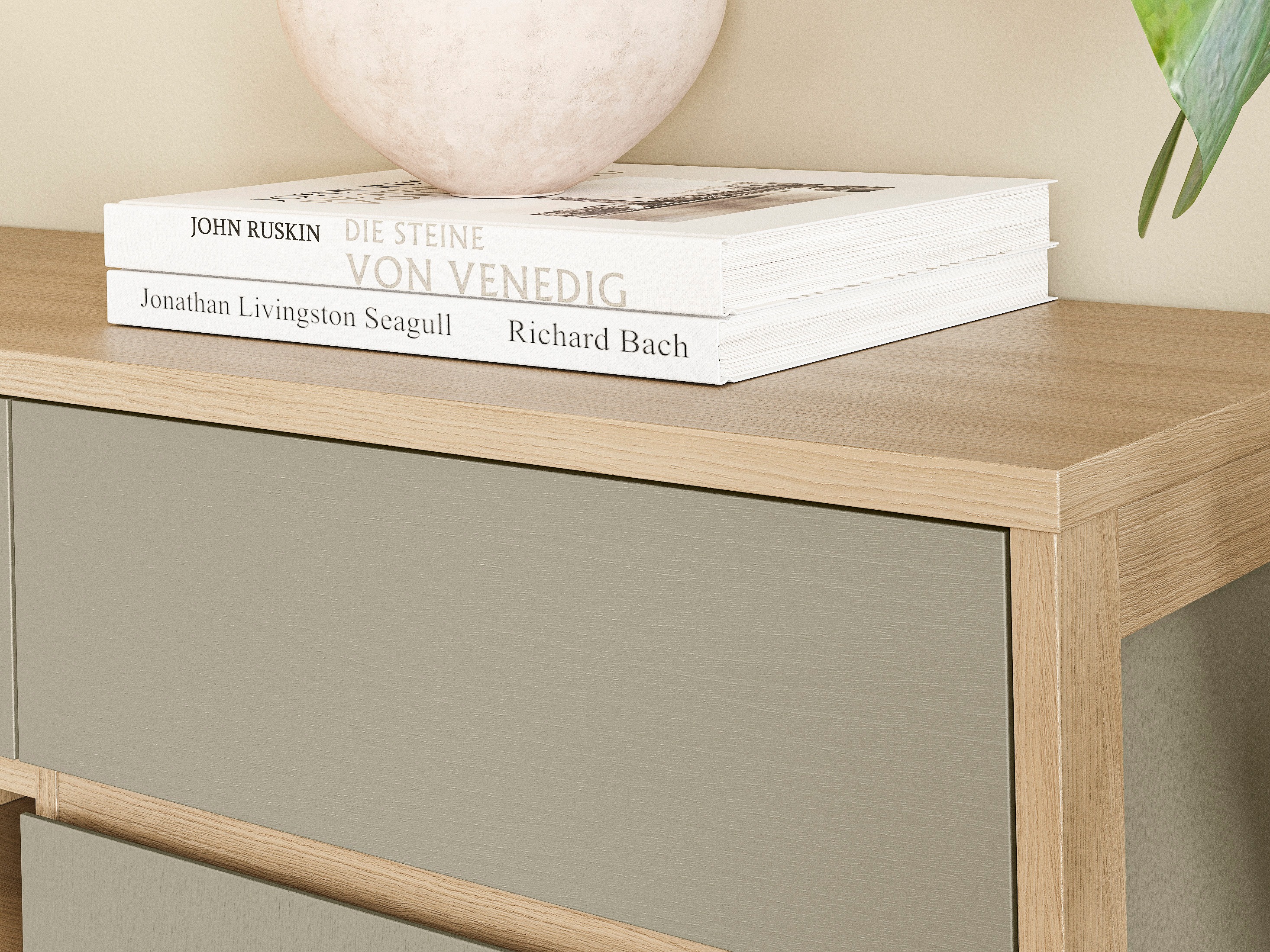 Ormarić Fermaru 106 (Zagasito zelena + Hrast)