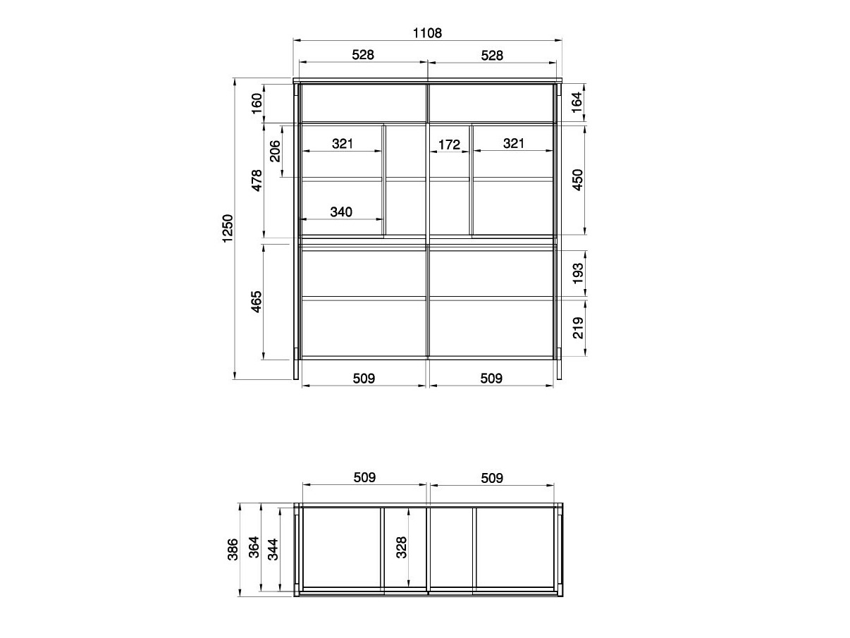 Ormarić Fermaru 106 (Zagasito zelena + Hrast)
