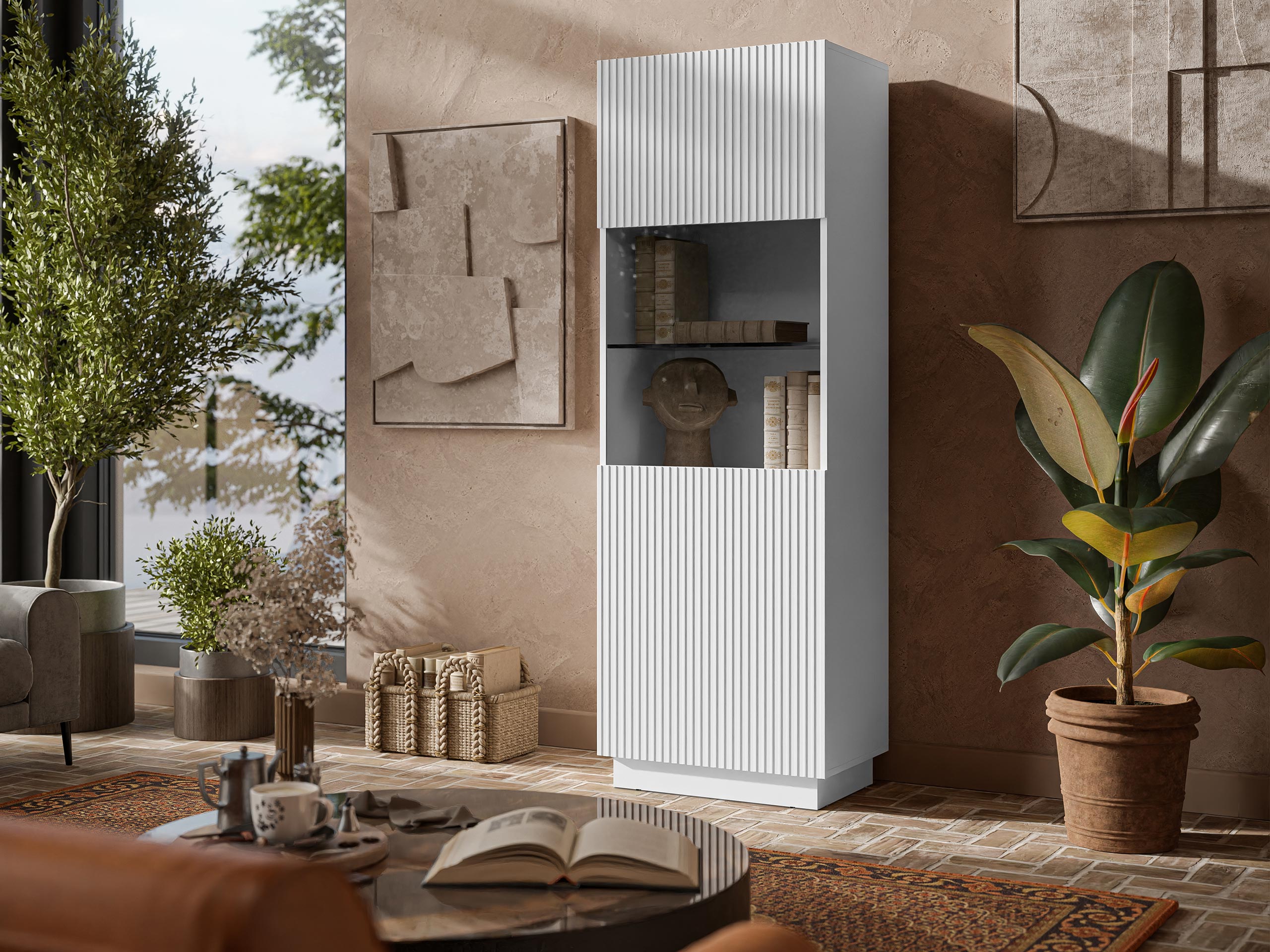 Polica Lingua I (Bijela)