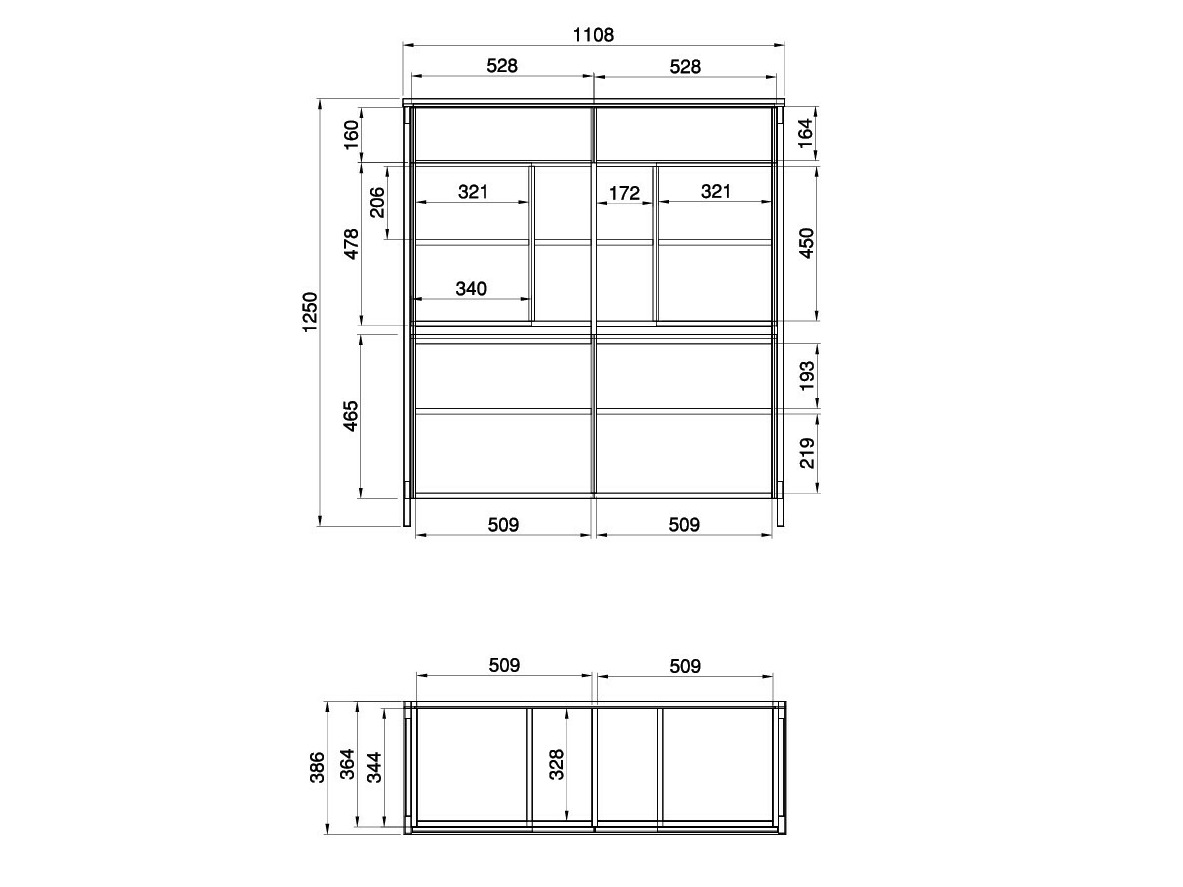 Dnevni boravak Fermaru 112 (Bijela + Hrast)