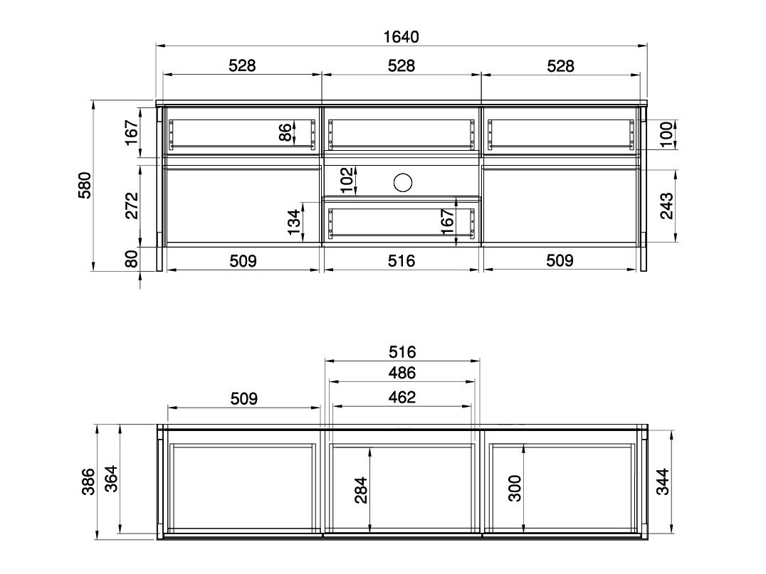 Set za dnevni boravak Fermaru 110 (Bijela + Hrast)