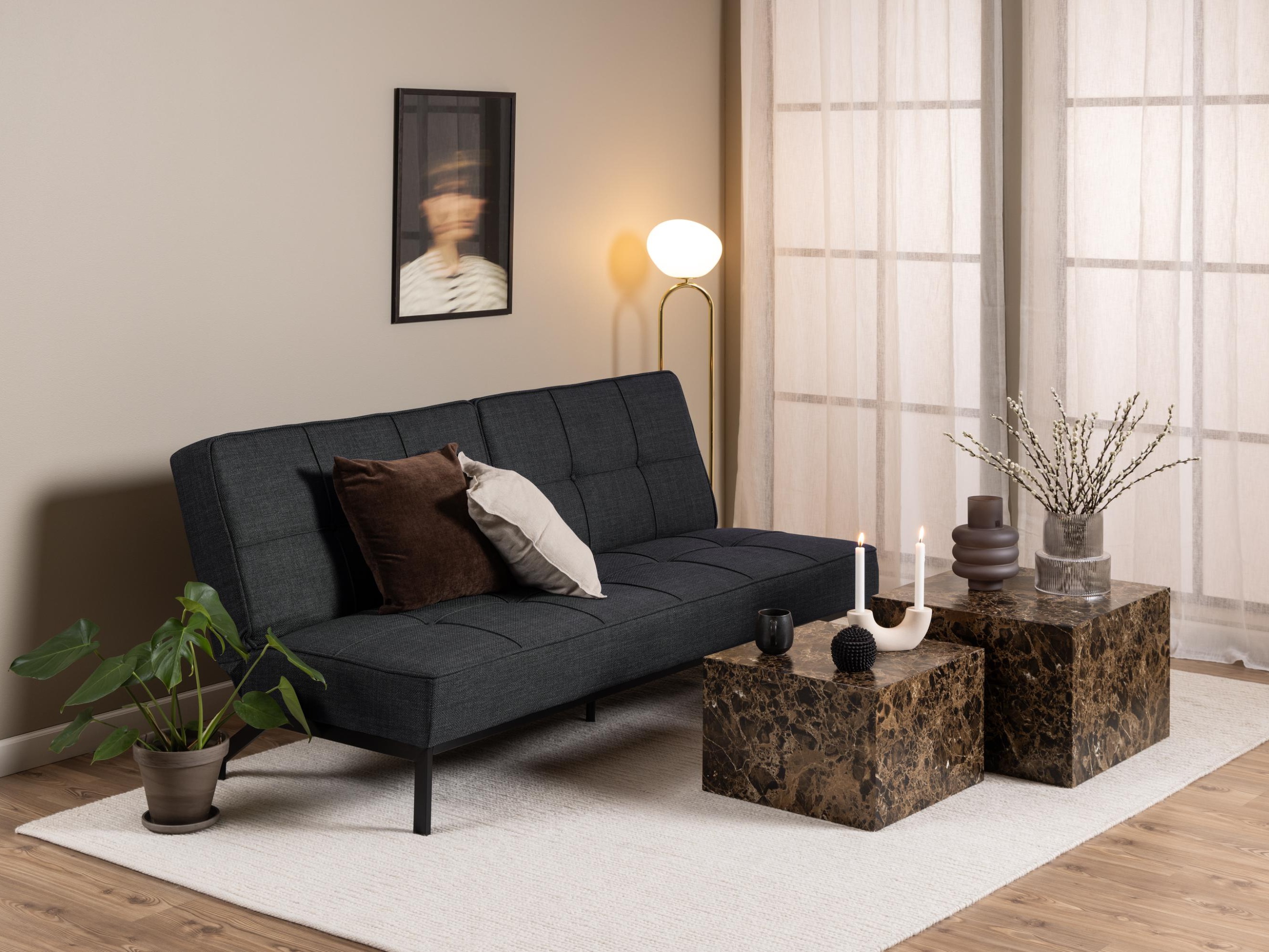 Kauč na razvlačenje Norsica 243 (Tamno sivo)