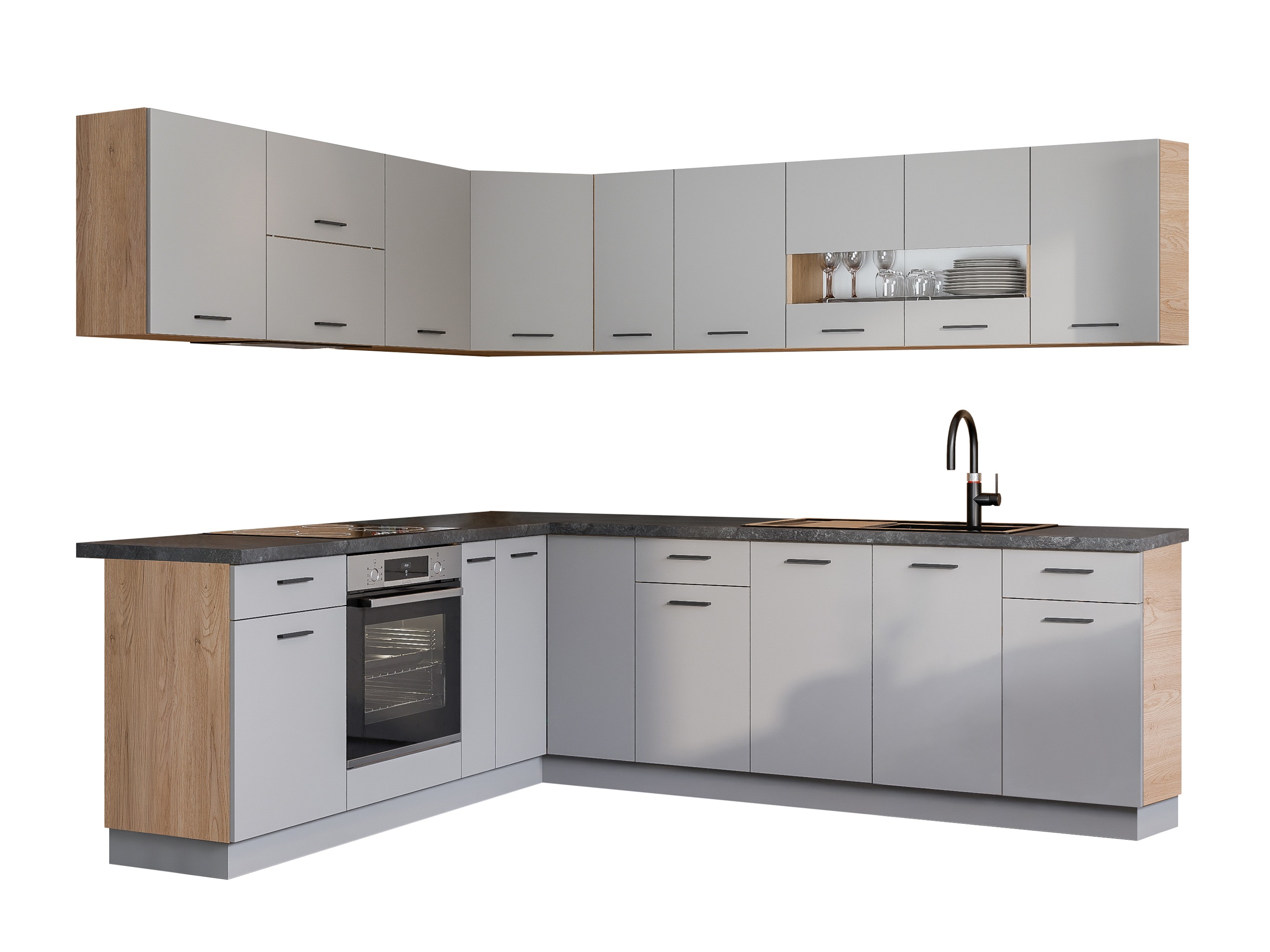 Modularan kuhinjski set Ati Grey 131