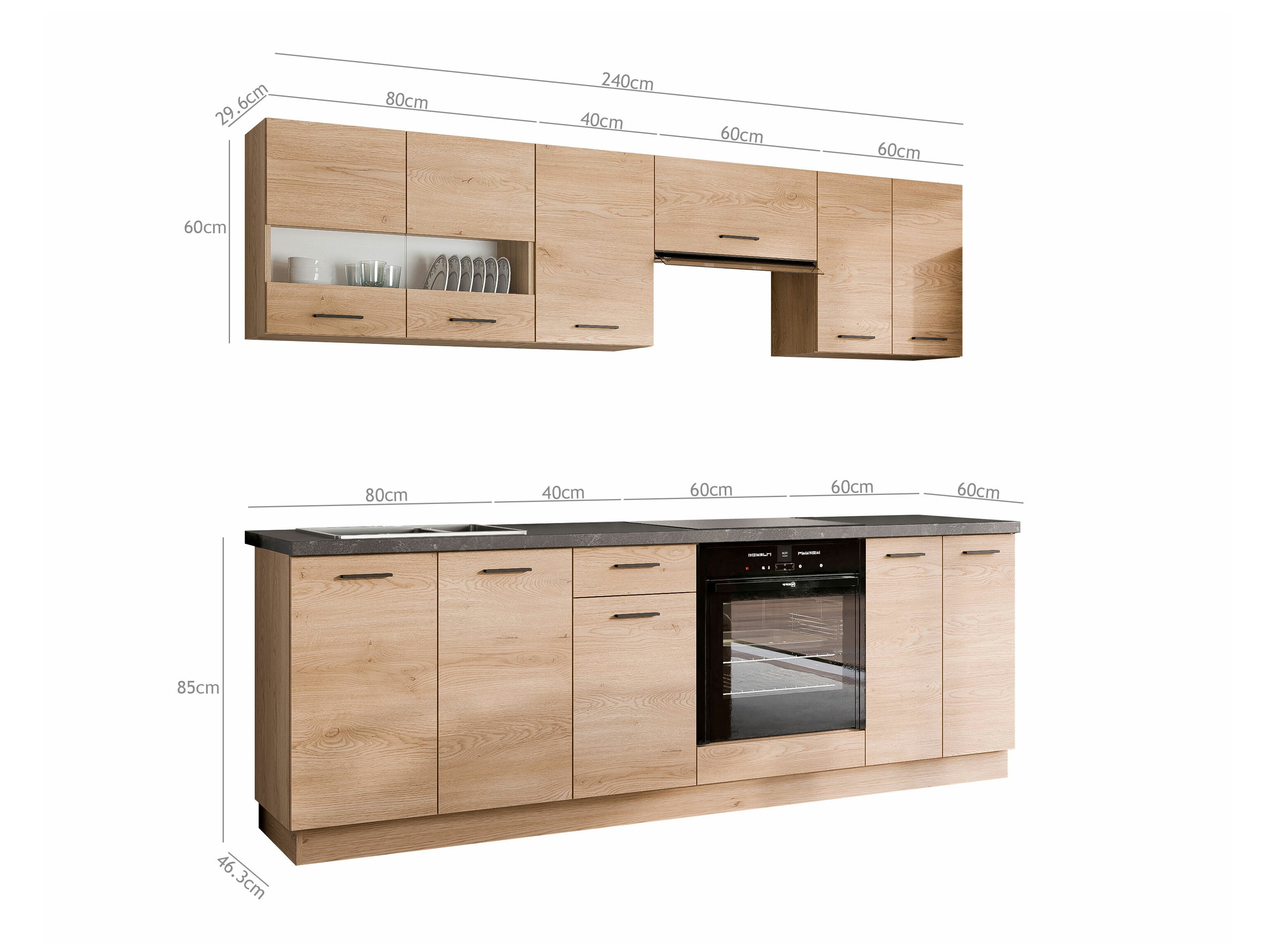 Modularan kuhinjski set Ati Torro 131