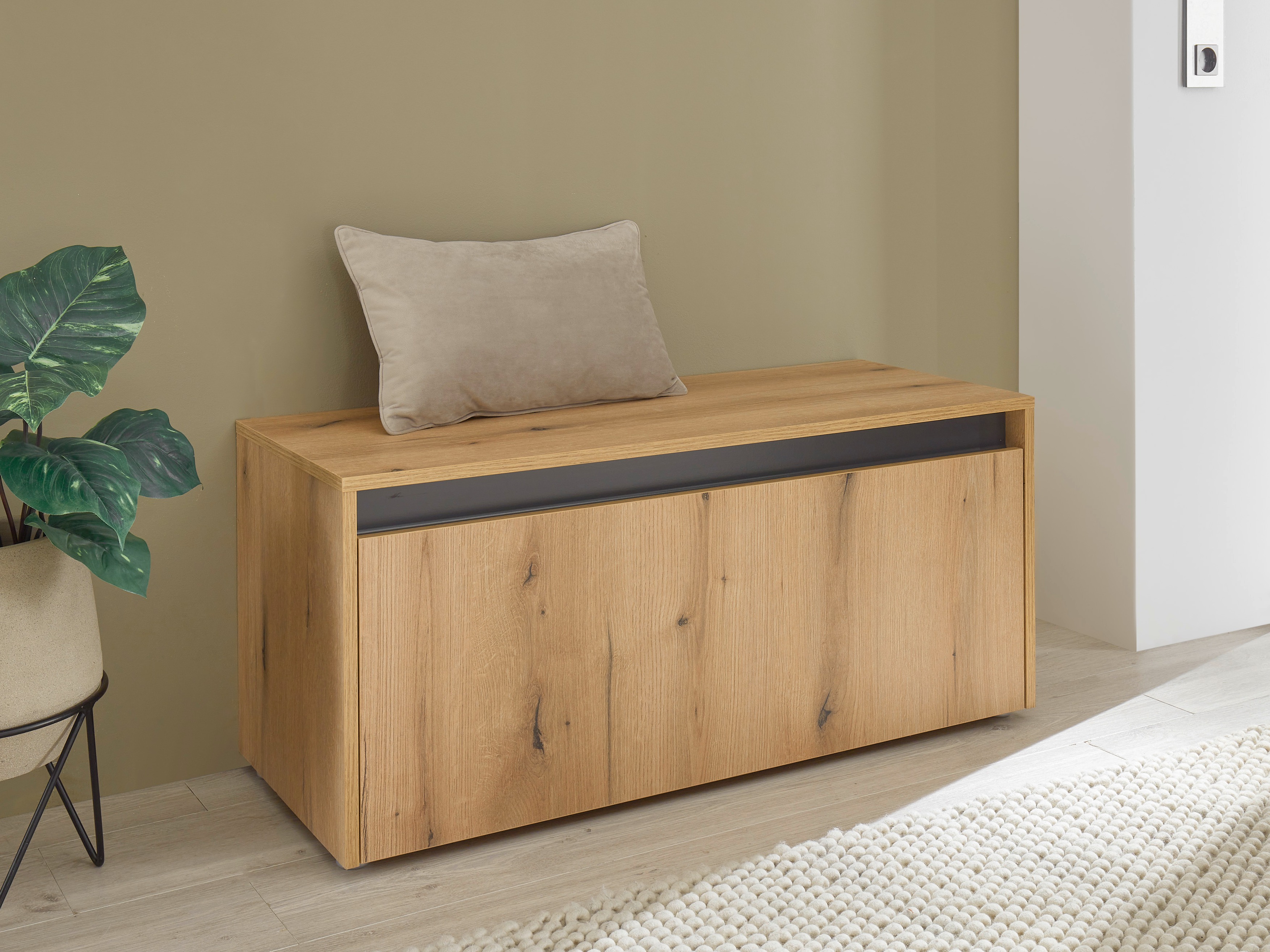 Ormarić za cipele Elbsori 163 (Hrast)