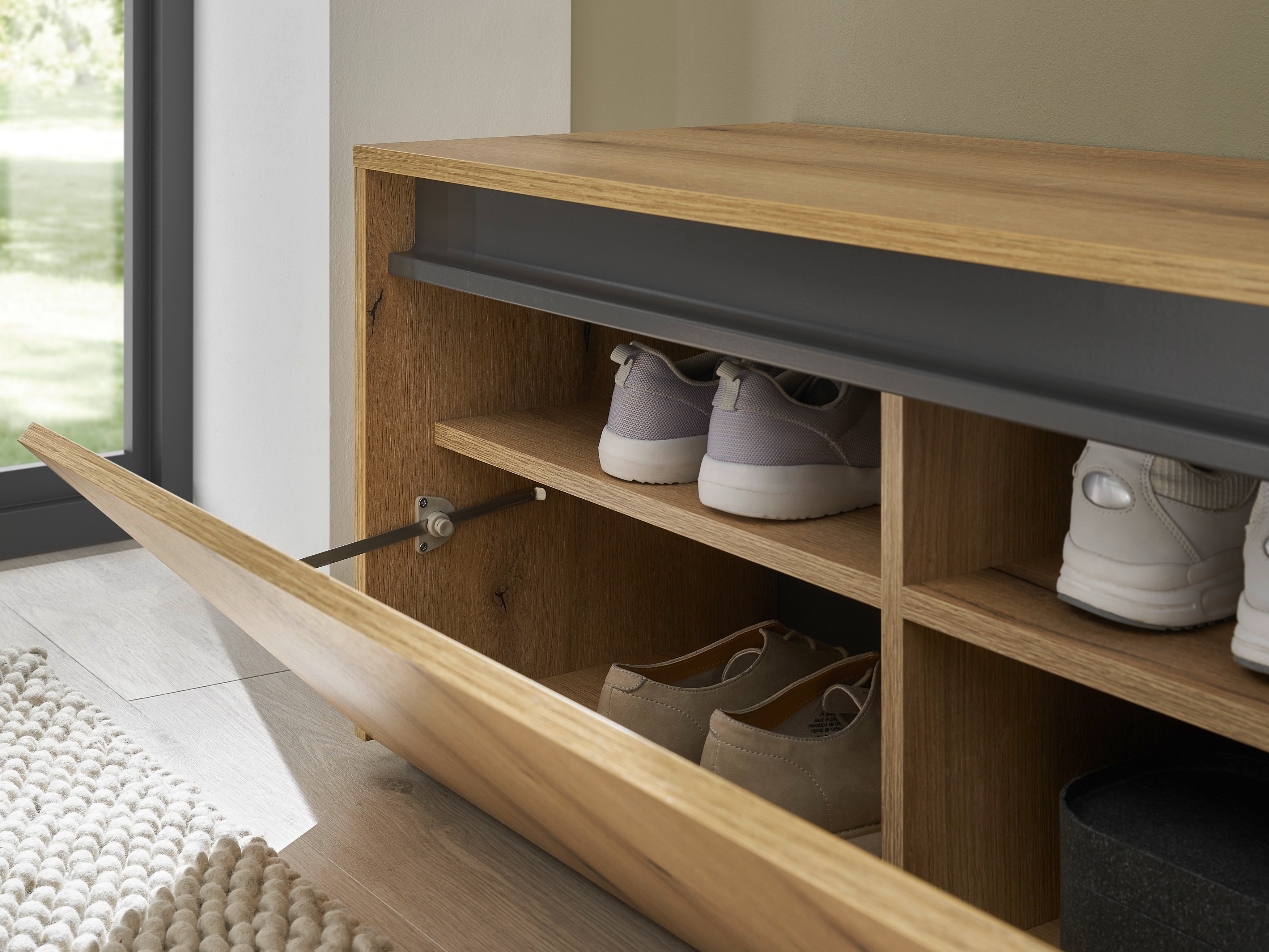 Ormarić za cipele Elbsori 163 (Hrast)