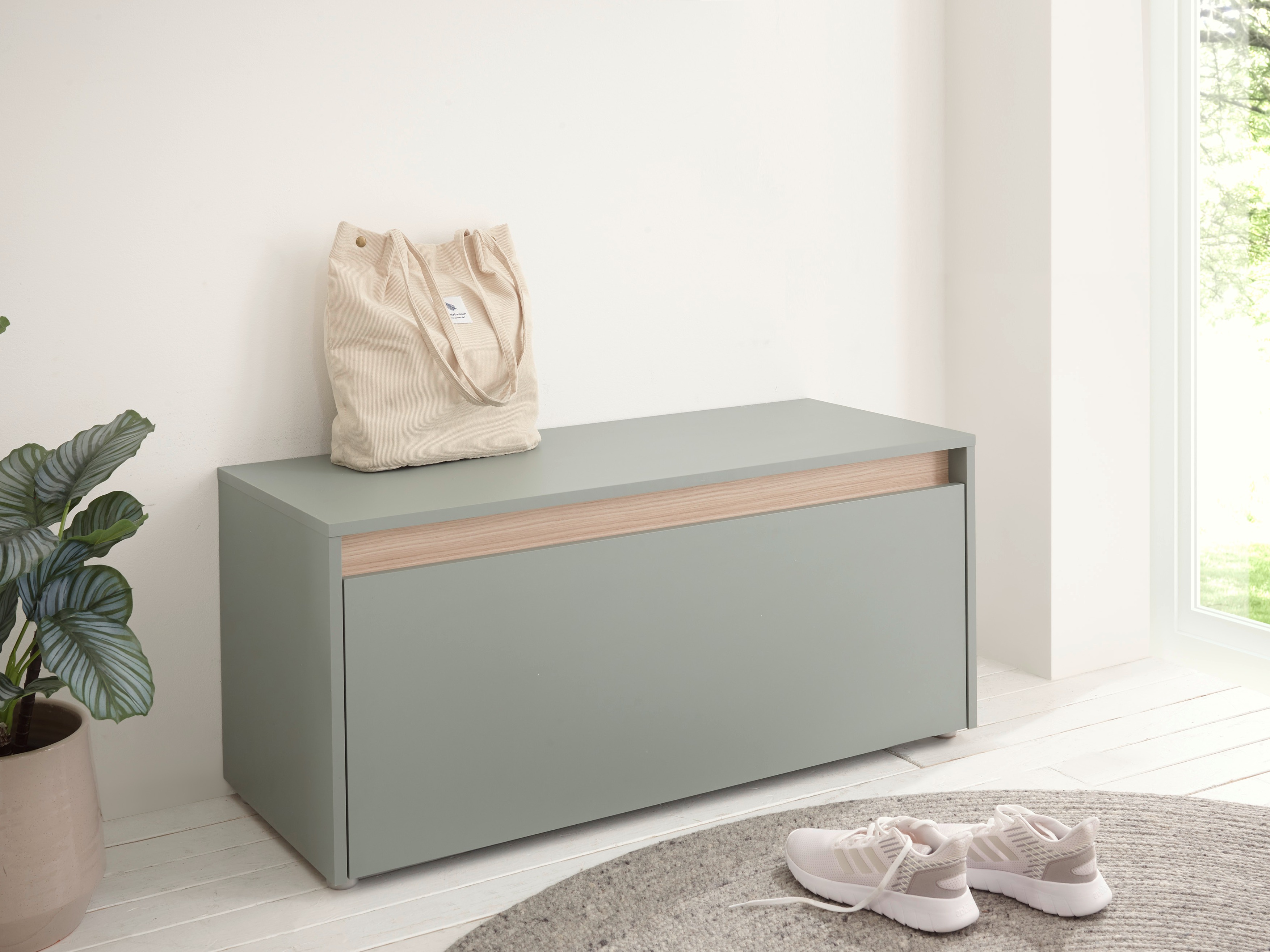 Ormarić za cipele Elbsori 163 (Zelena)