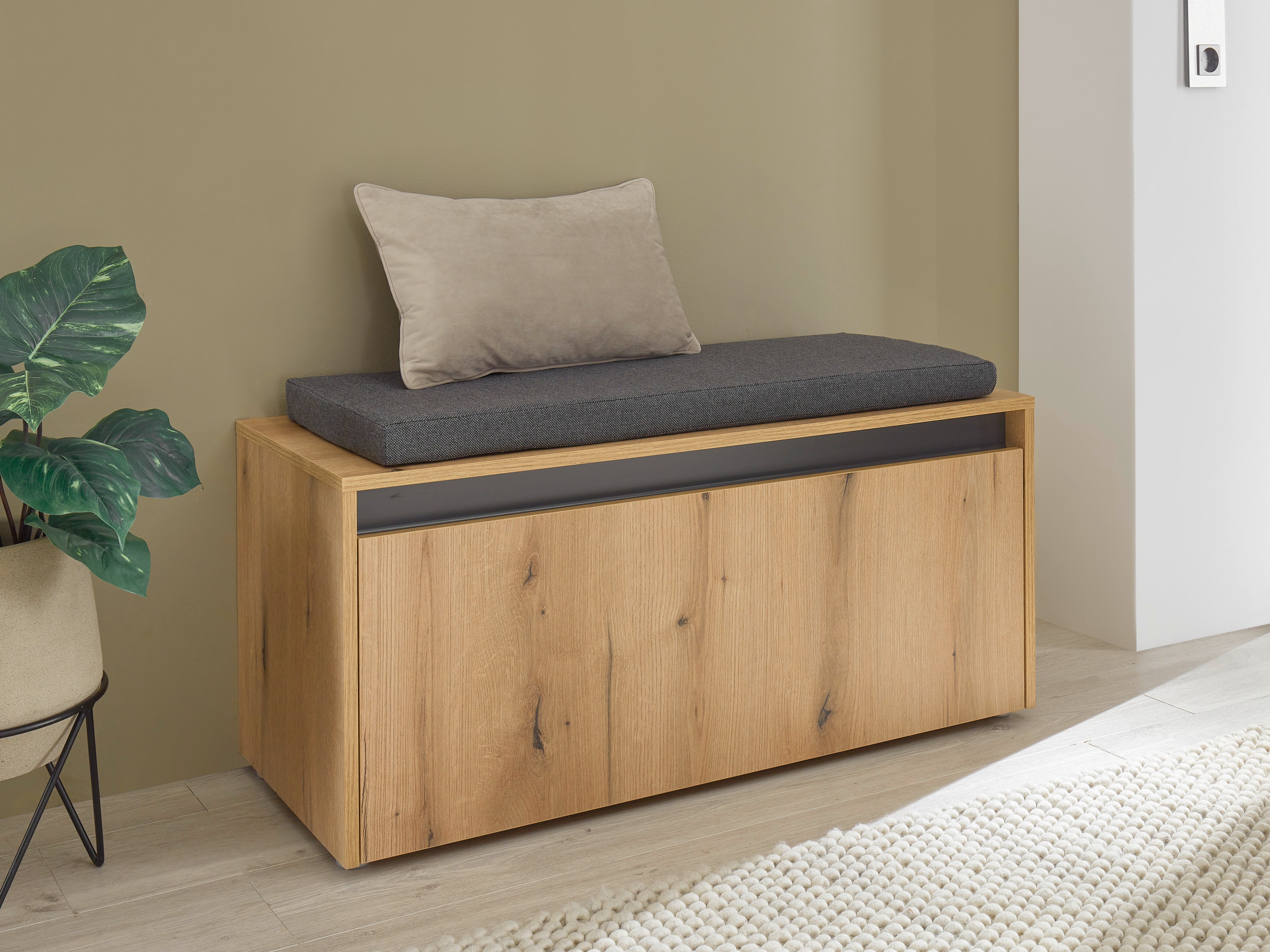 Ormarić za cipele Elbsori 164 (Hrast)