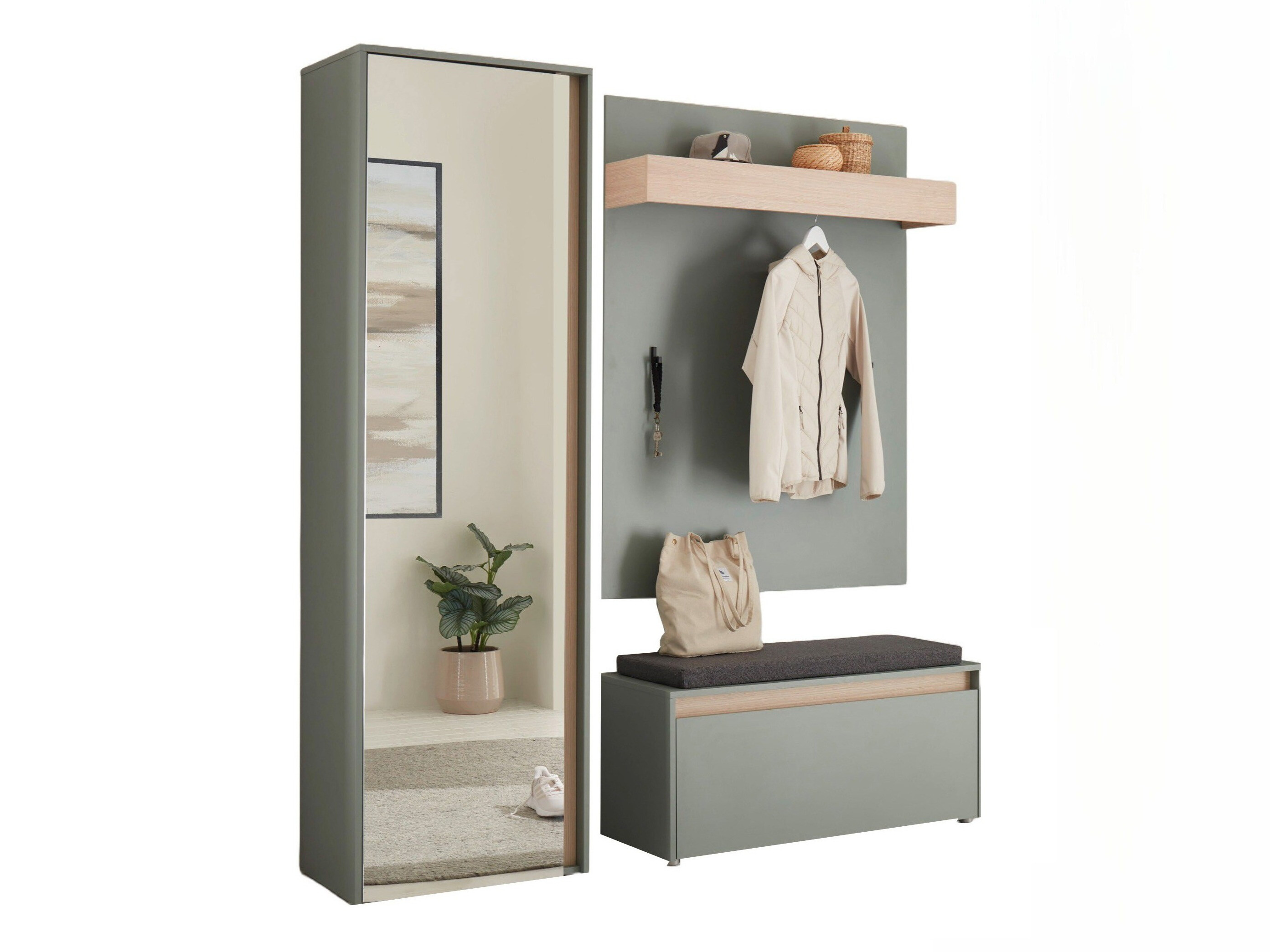 Set za hodnik Elbsori 167 (Zelena)