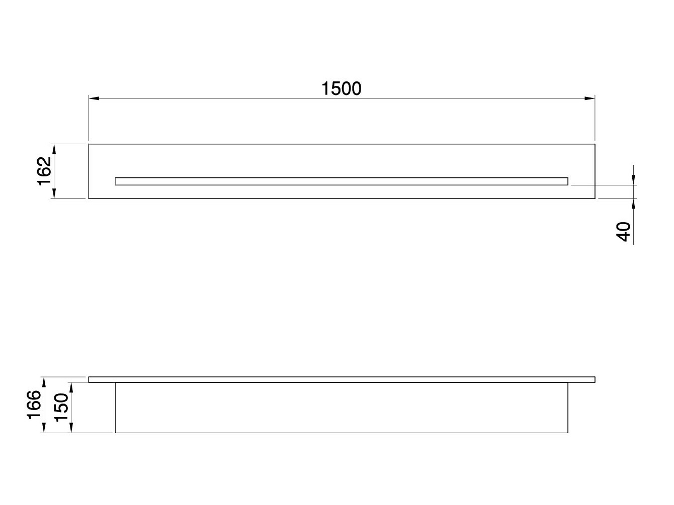 Set za kućni ured Fermaru 116 (Bijela + Hrast)