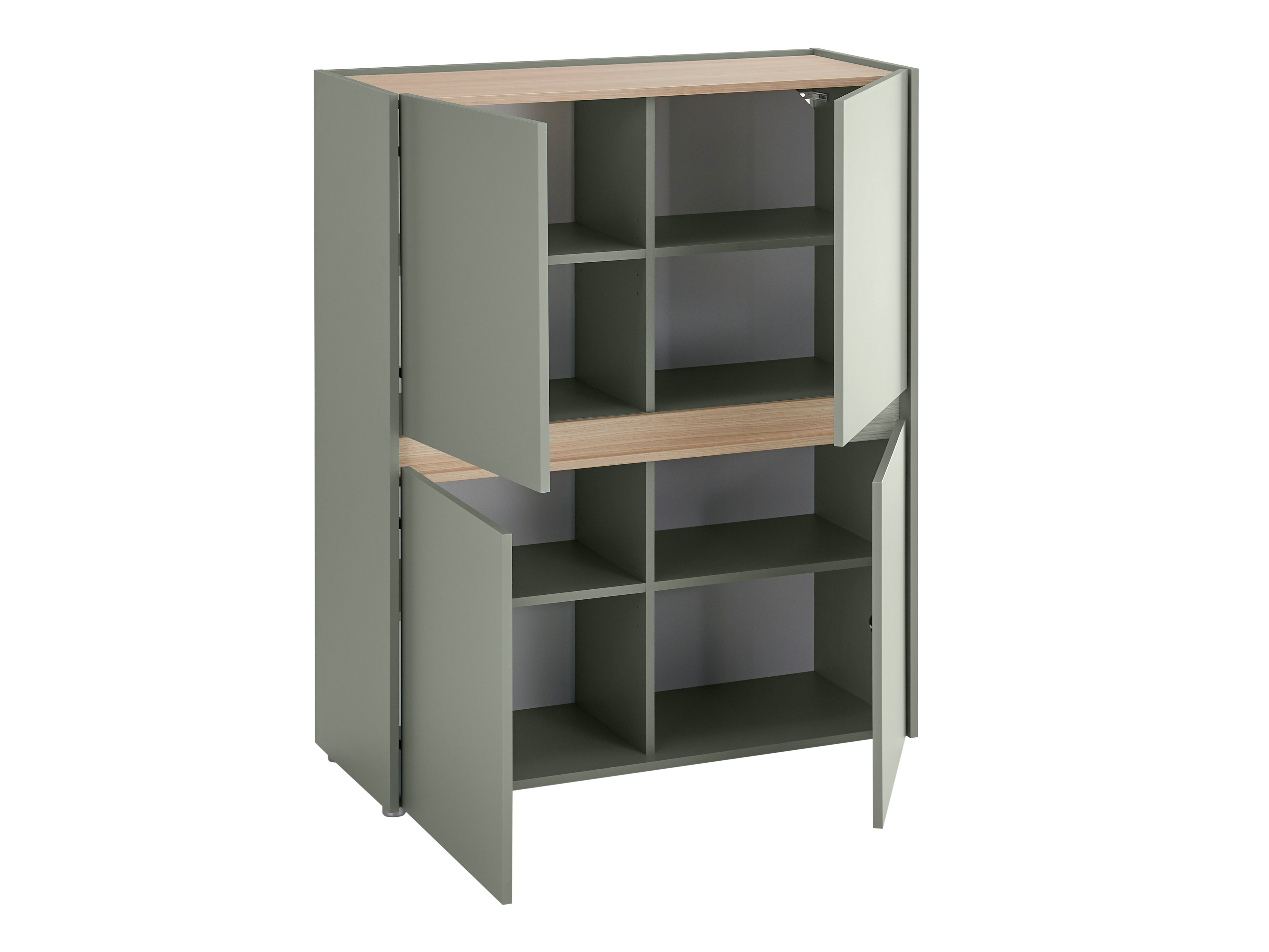 Ormarić Elbsori 111 (Zelena + Hrast)