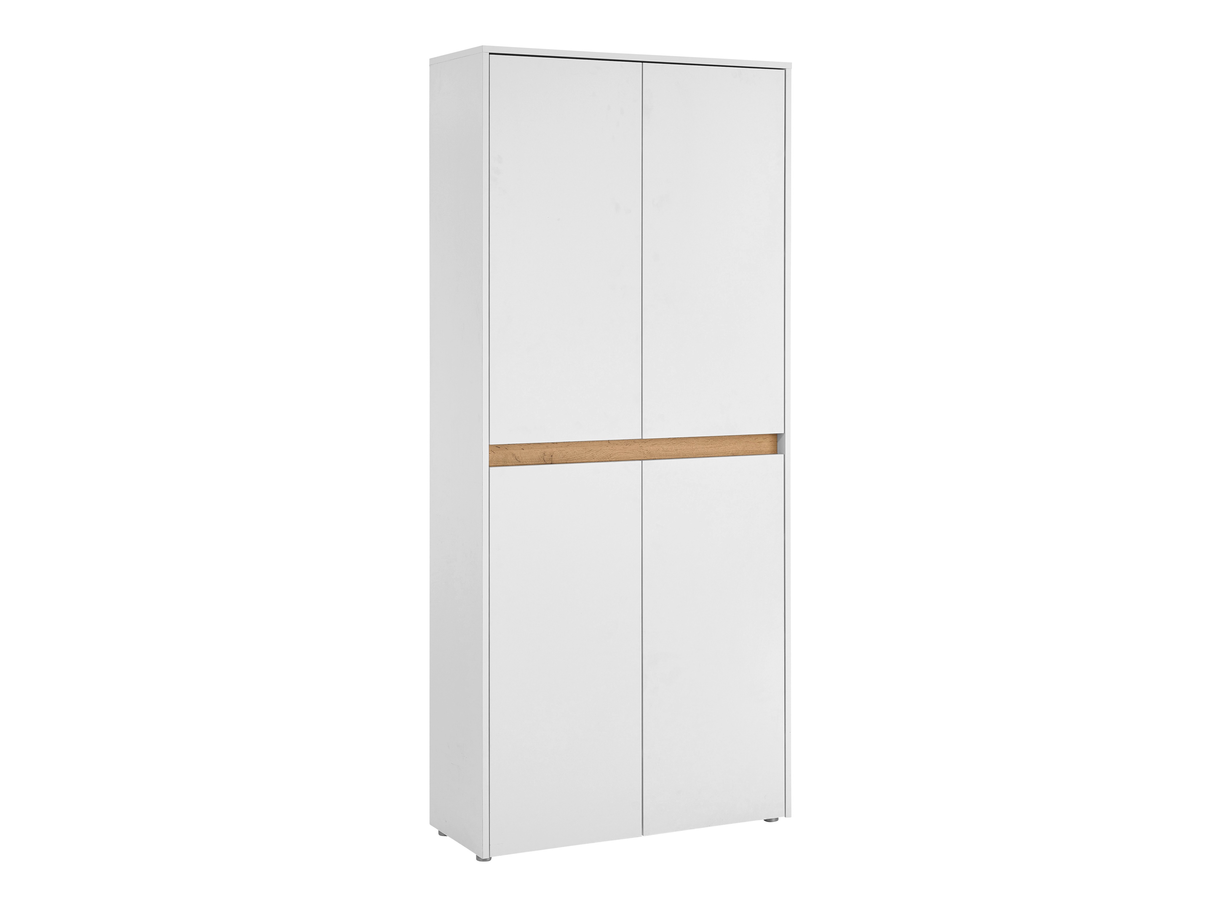 Polica Elbsori 174 (Bijela + Hrast Wotan)