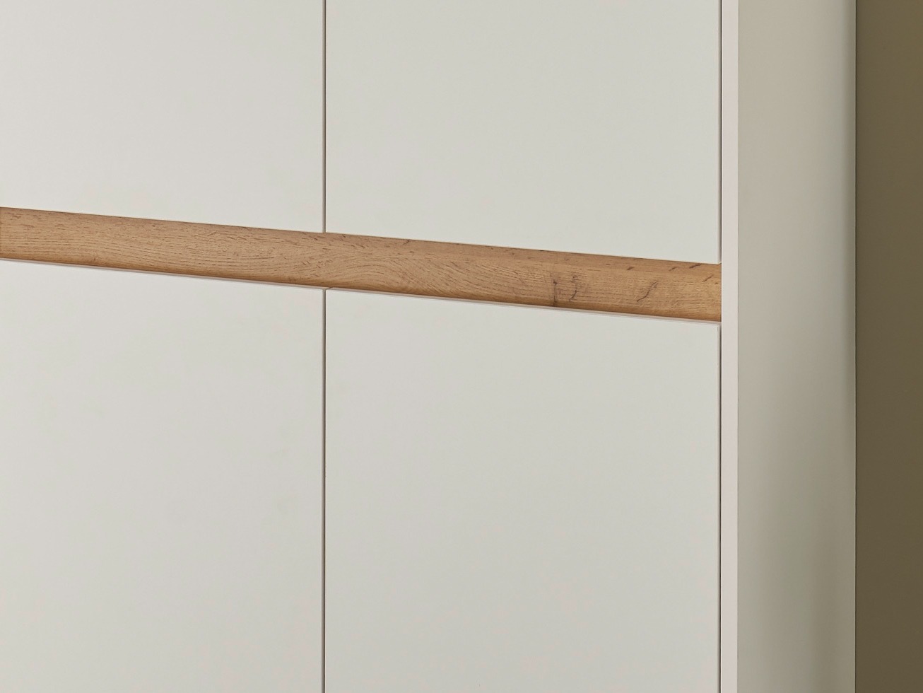 Polica Elbsori 174 (Bijela + Hrast Wotan)