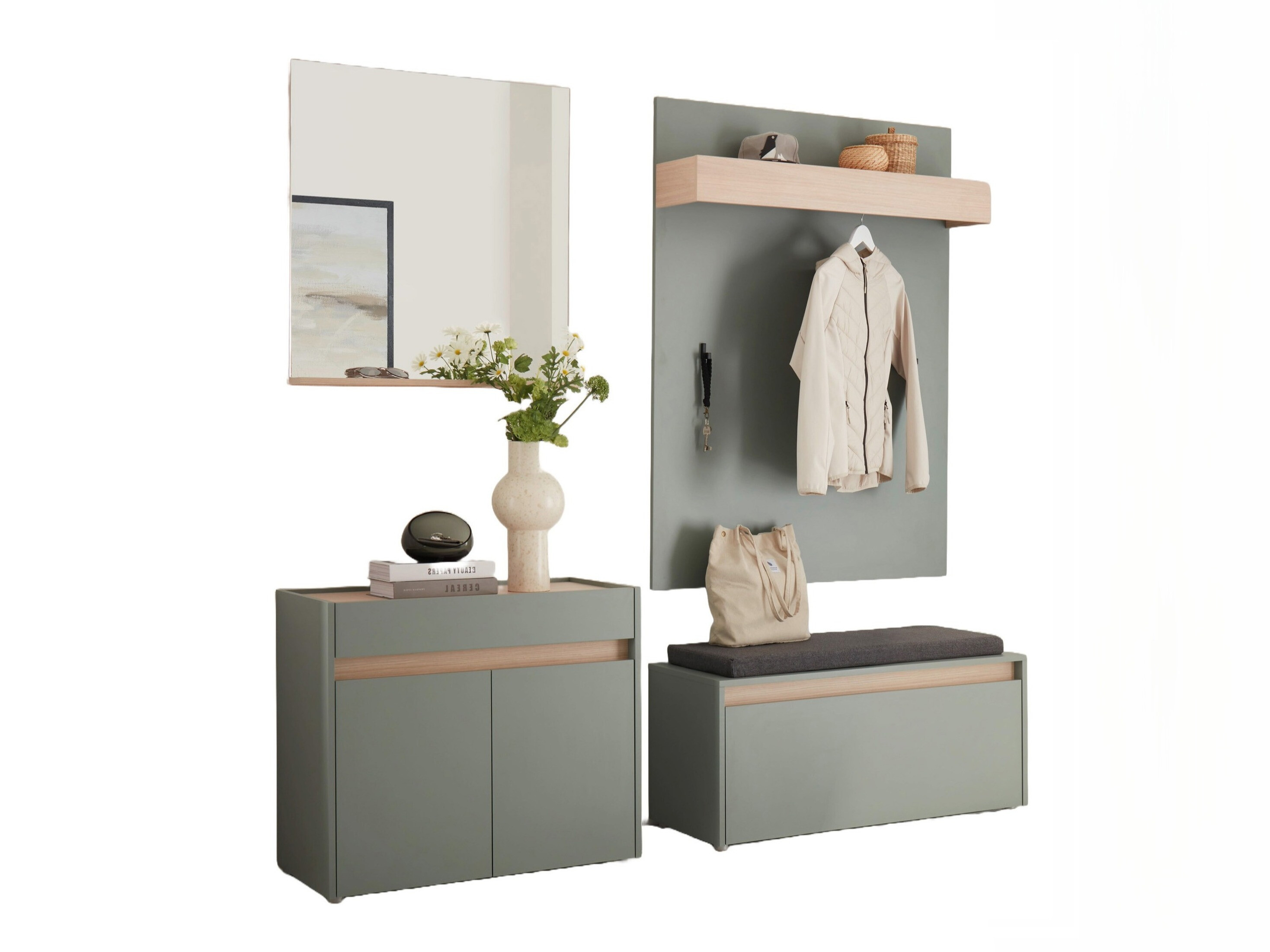 Set za hodnik Elbsori 168 (Zelena)