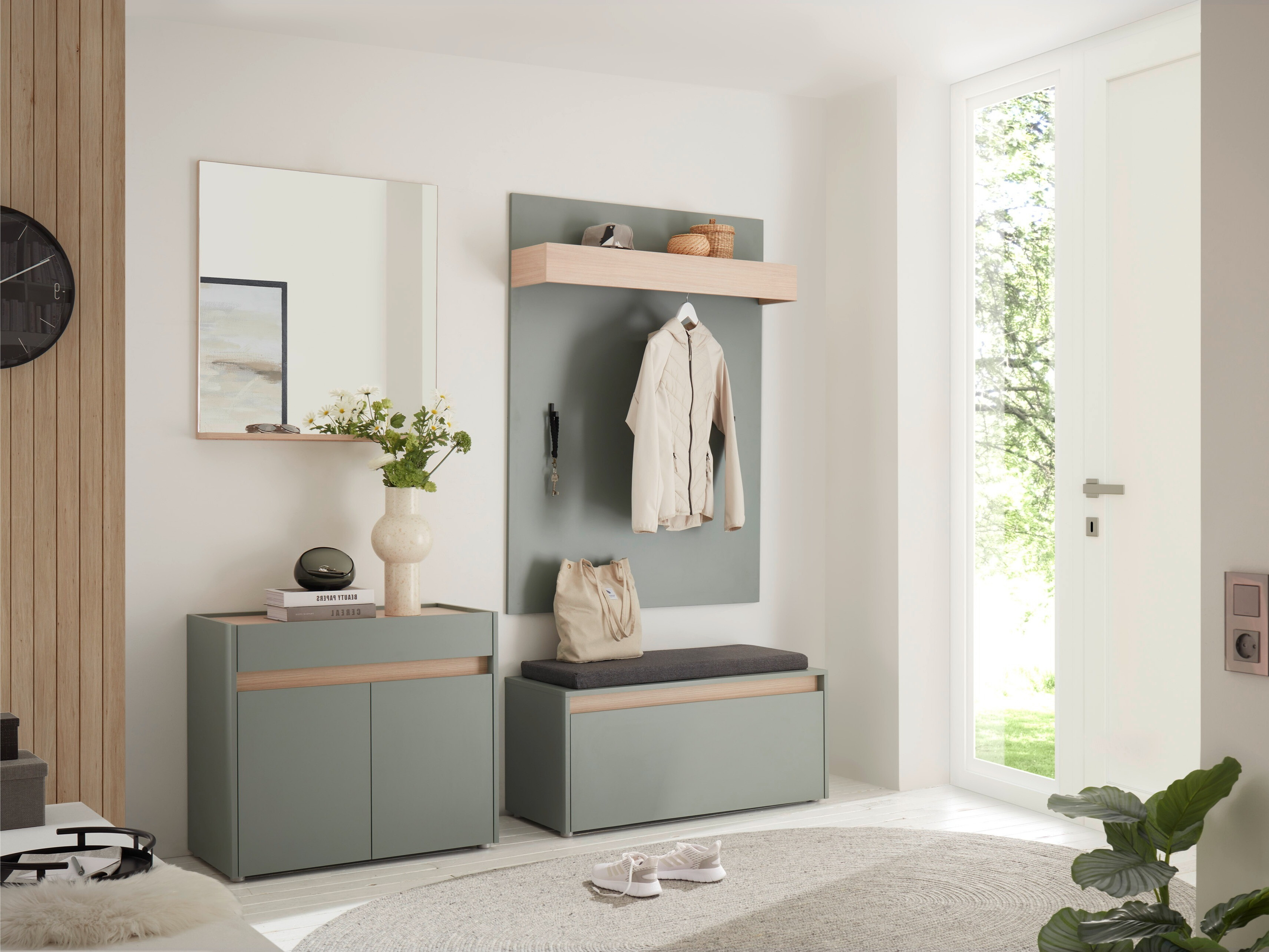 Set za hodnik Elbsori 168 (Zelena)