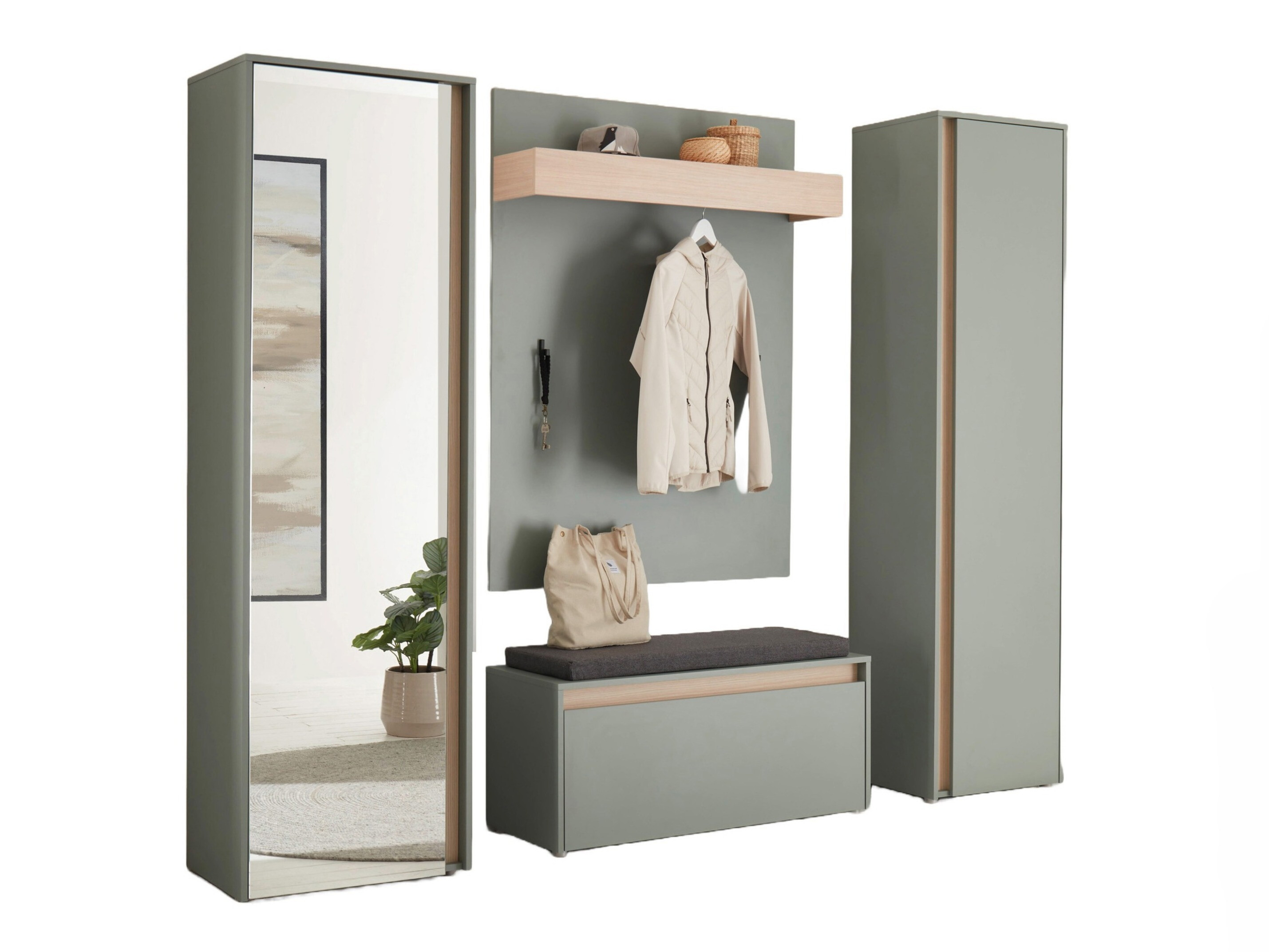 Set za hodnik Elbsori 169 (Zelena)