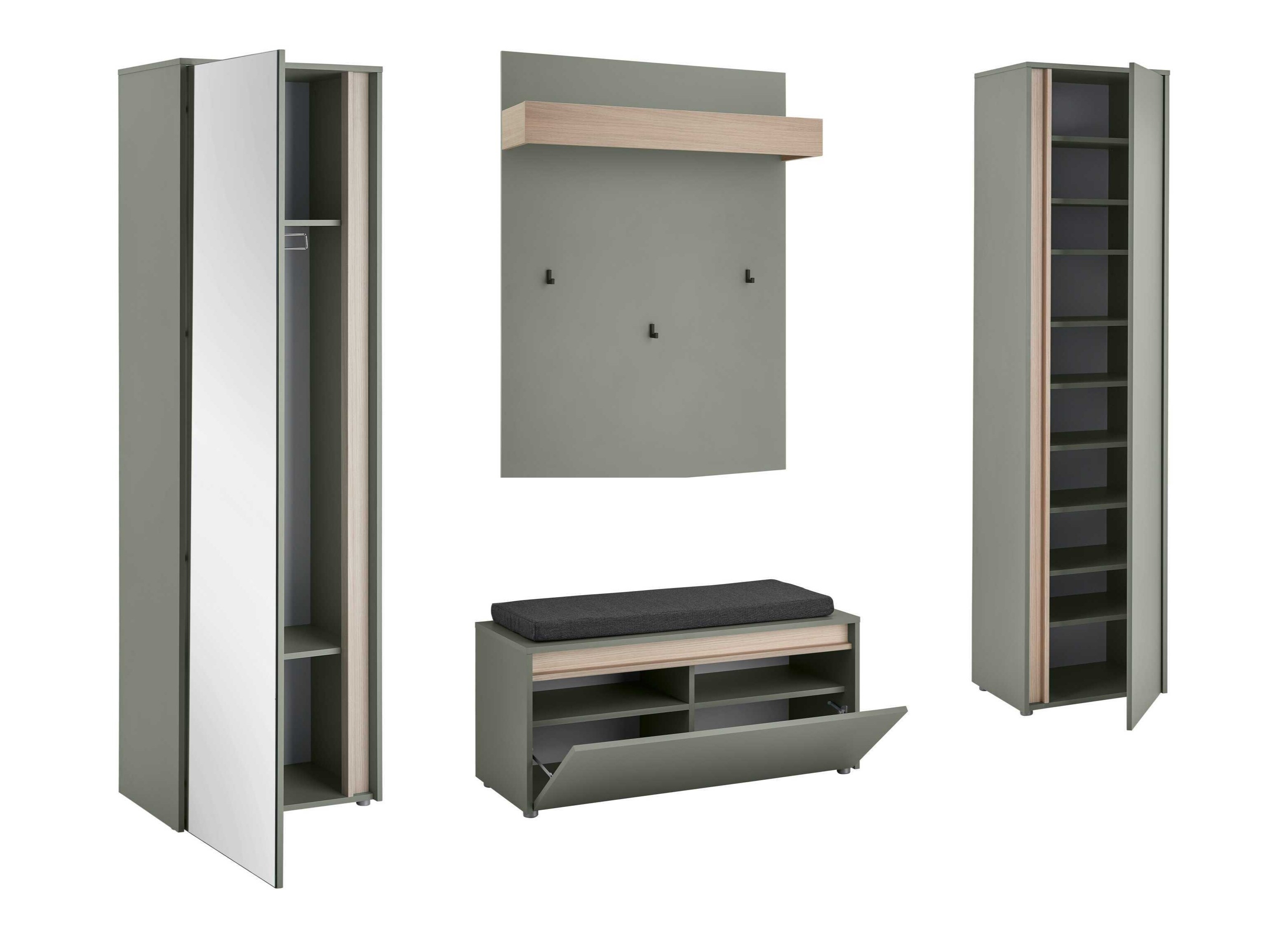 Set za hodnik Elbsori 169 (Zelena)